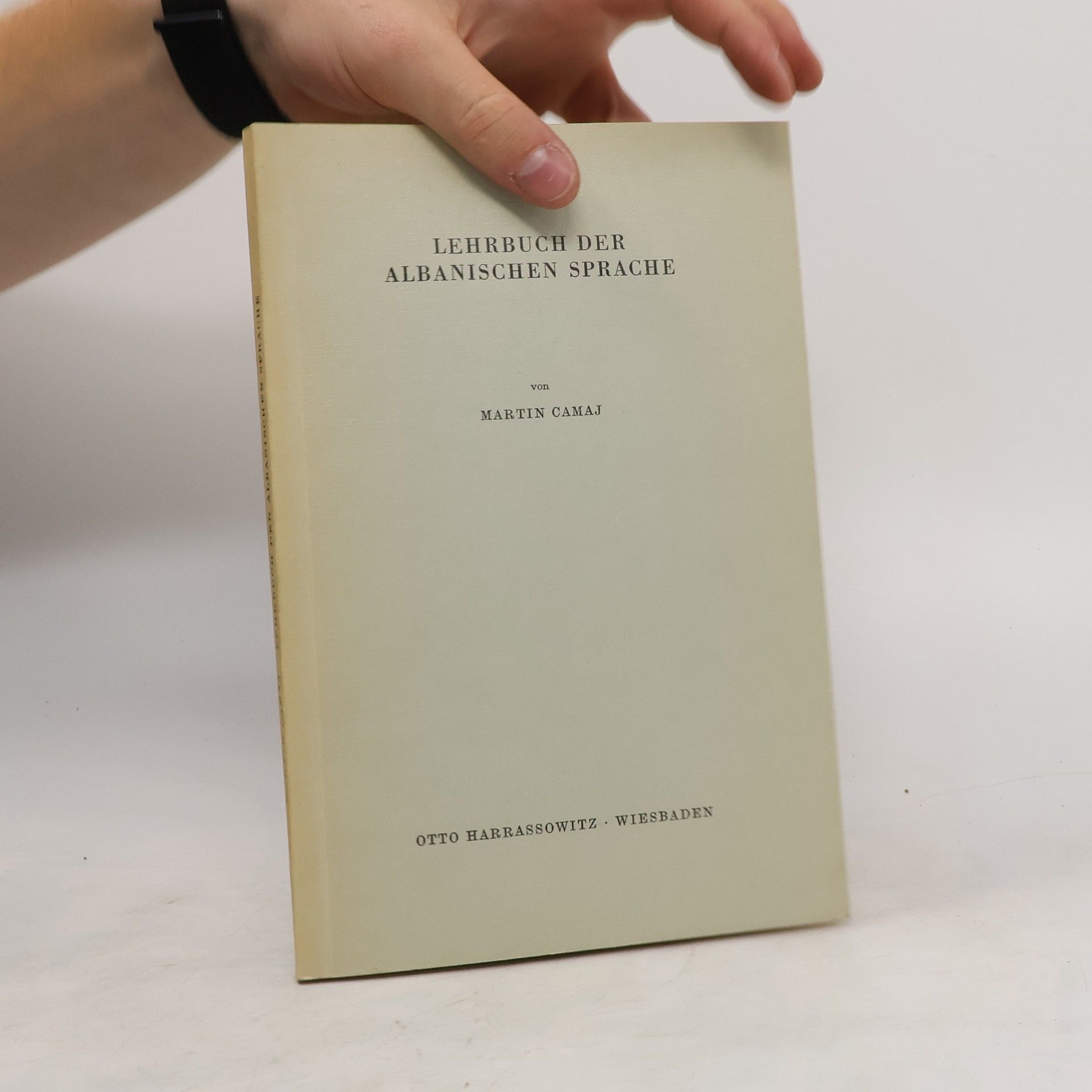 Martin Camaj Lehrbuch der albanischen Sprache