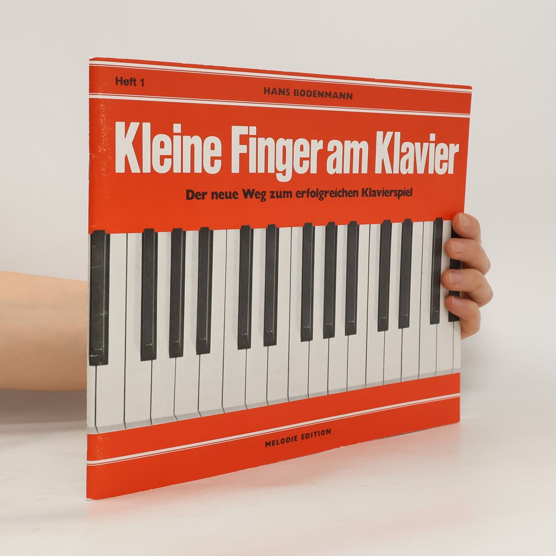 Hans Bodenmann Kleine Finger am Klavier