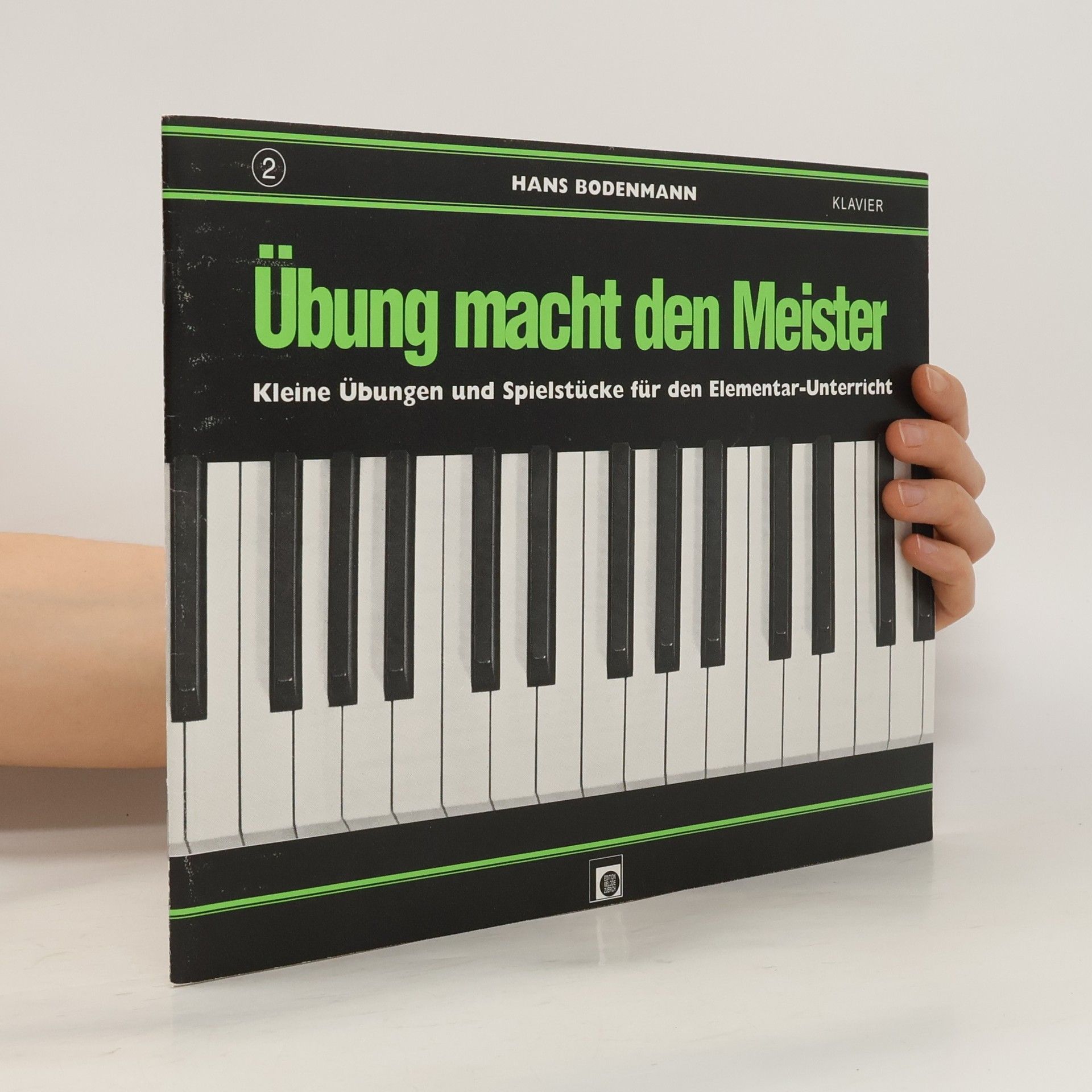 Hans Bodenmann Übung macht den Meister. Klavier