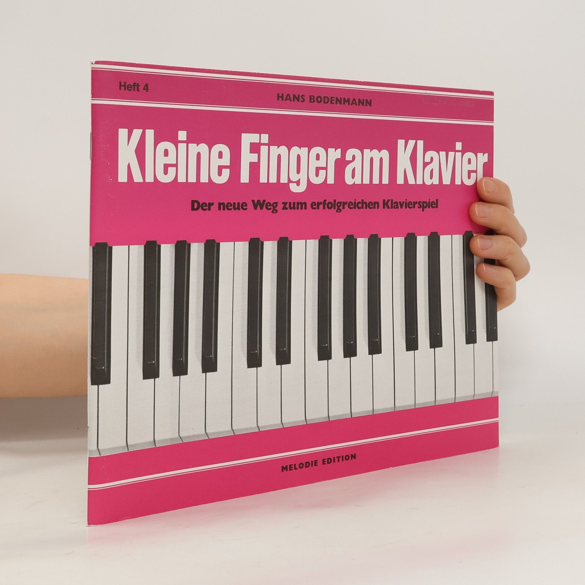 Hans Bodenmann Kleine Finger am Klavier