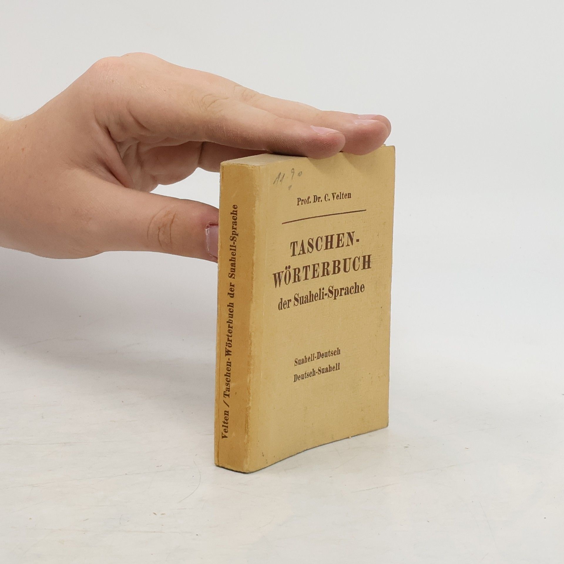 C. Velten Taschen-wörterbuch