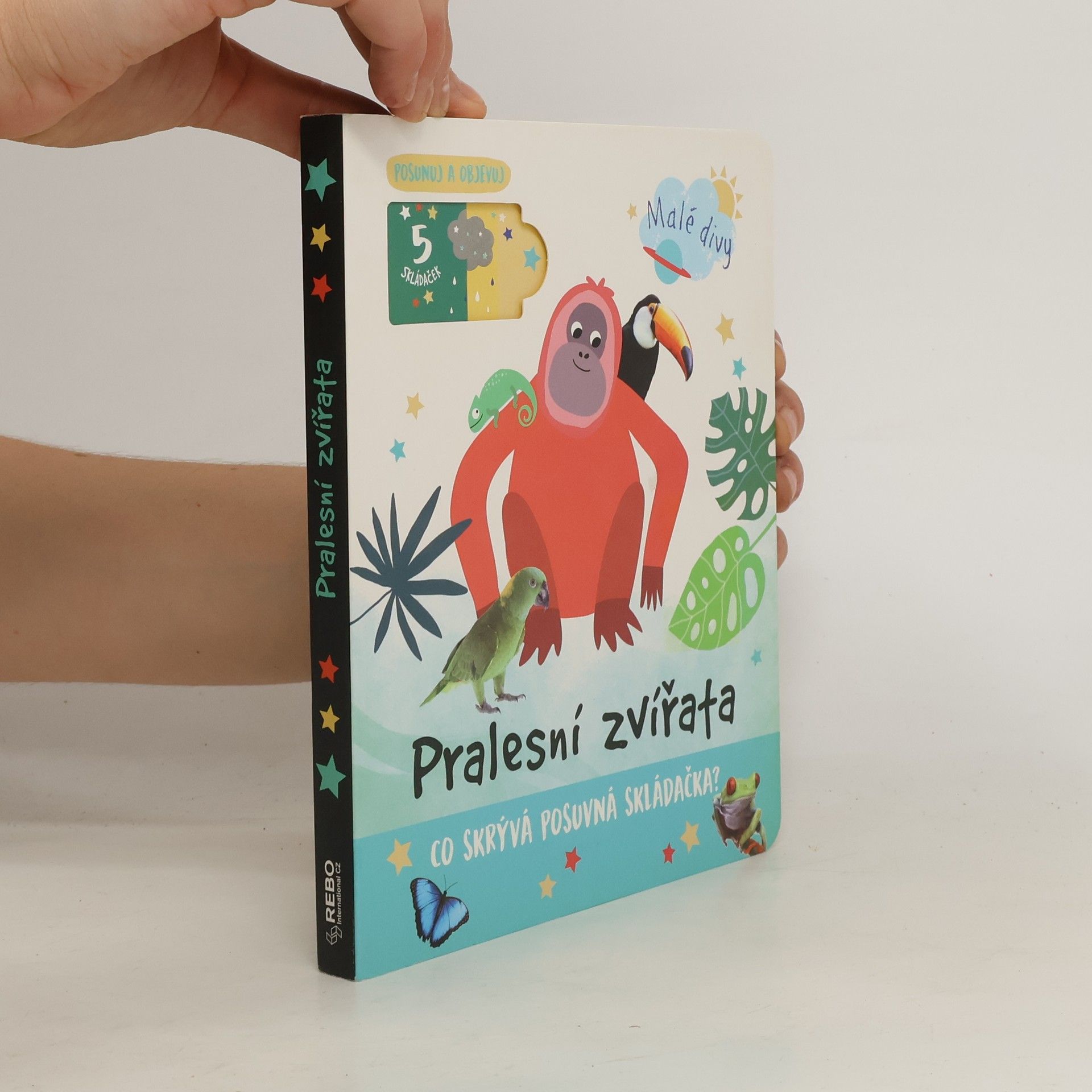 Collective Pralesní zvířata : co skrývá posuvná skládačka?