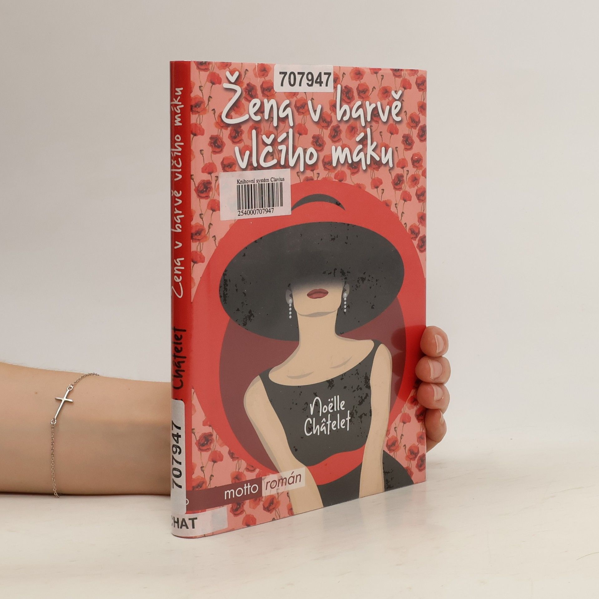 Noëlle Châtelet Žena v barvě vlčího máku