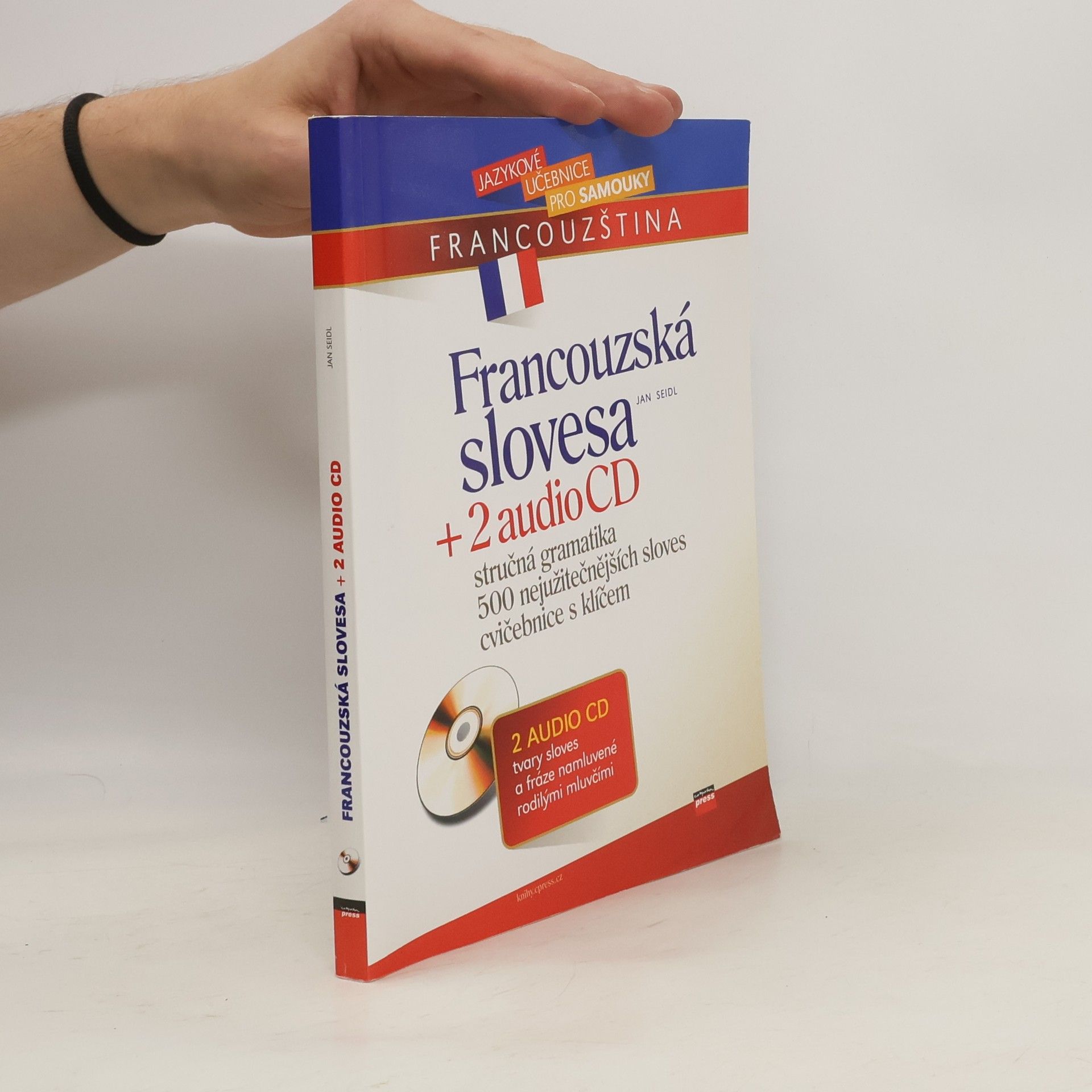 Jan Seidl Francouzština: Francouzská slovesa + 2 audio CD