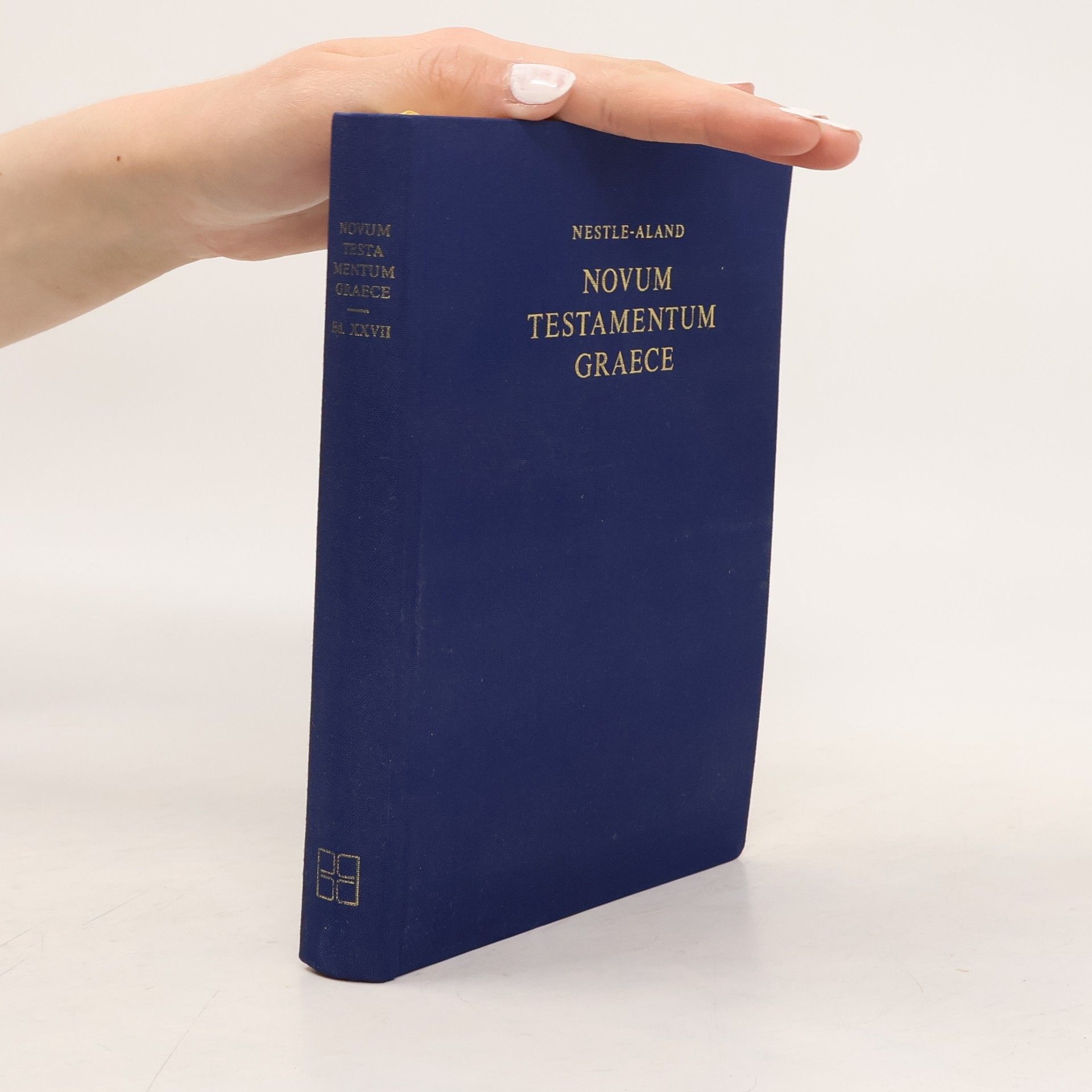 Eberhard Nestle 100 Jahre Novum testamentum Graece