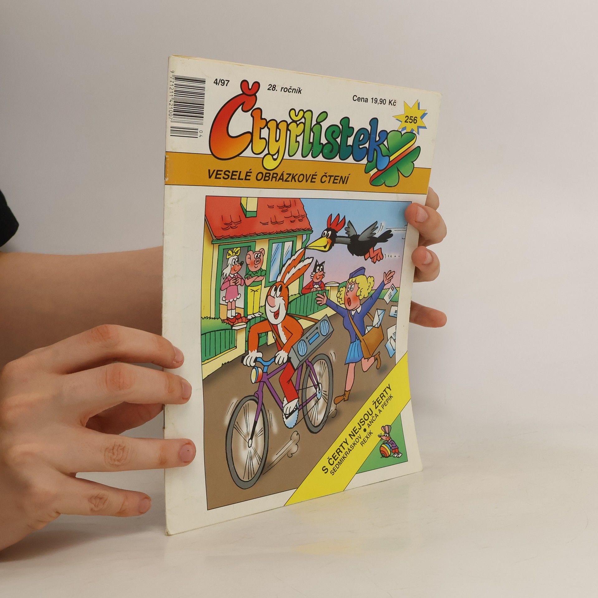kolektiv Čtyřlístek 4/1997, č. 256. S čerty nejsou žerty