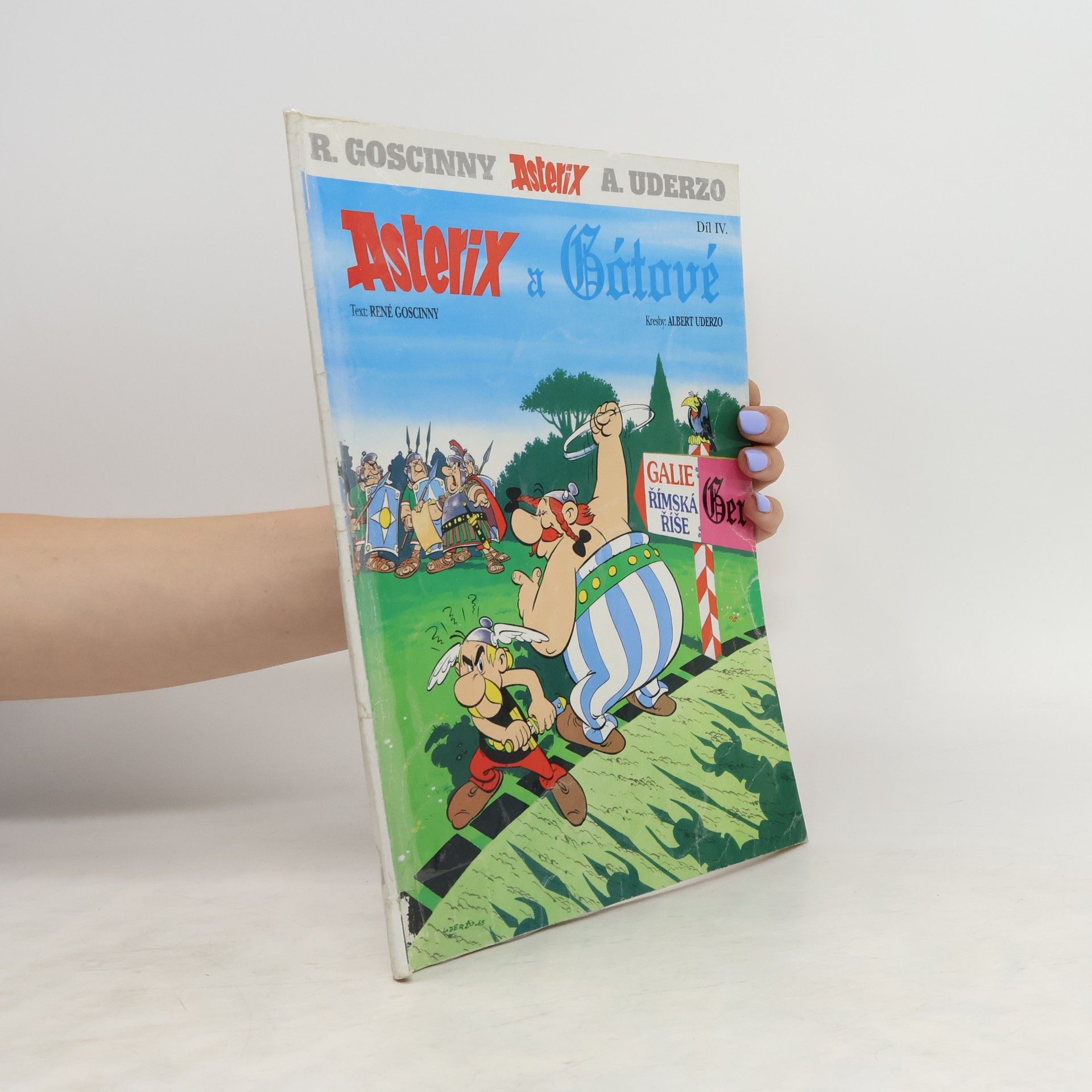 René Goscinny Asterix a Gótové IV.díl