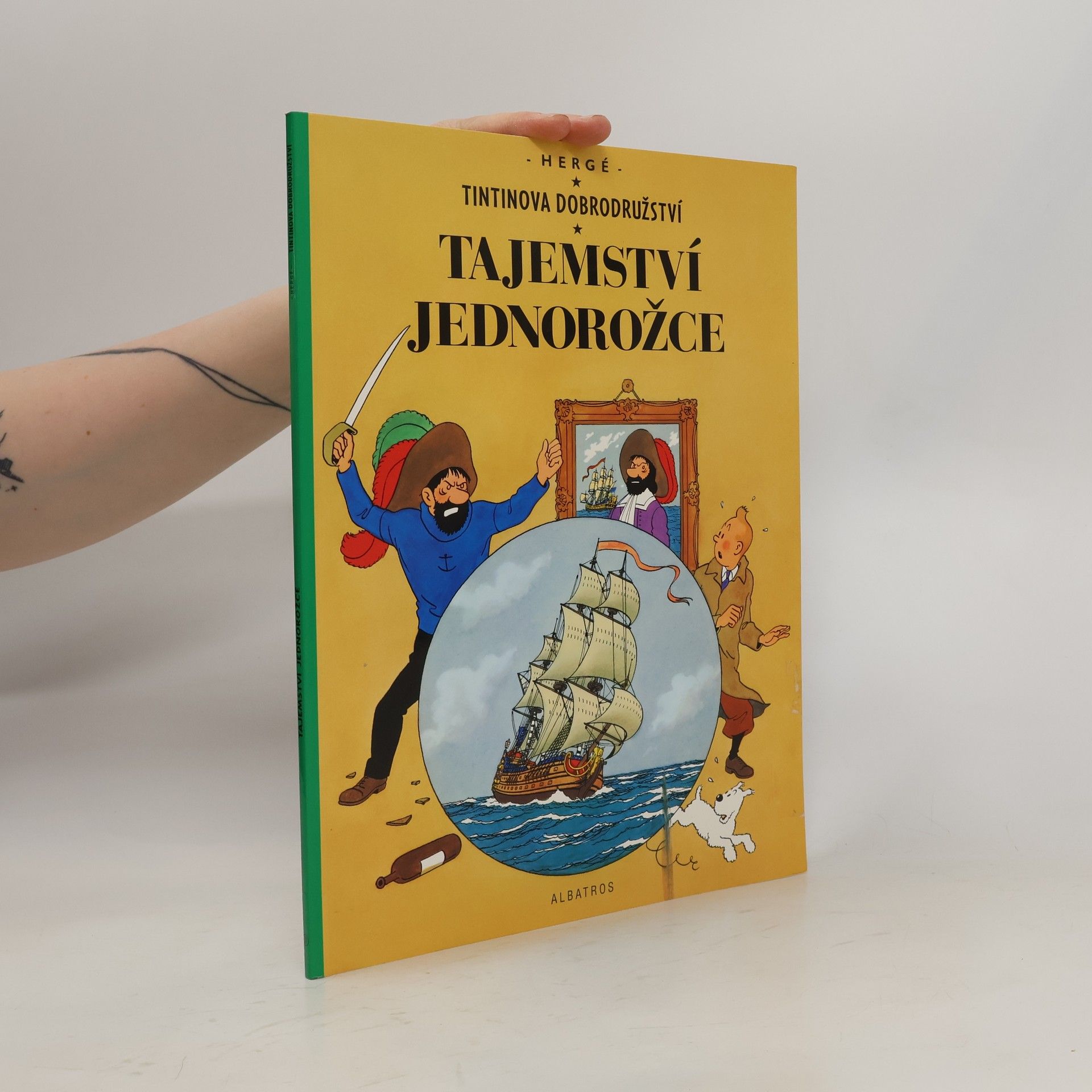Hergé Tajemství Jednorožce