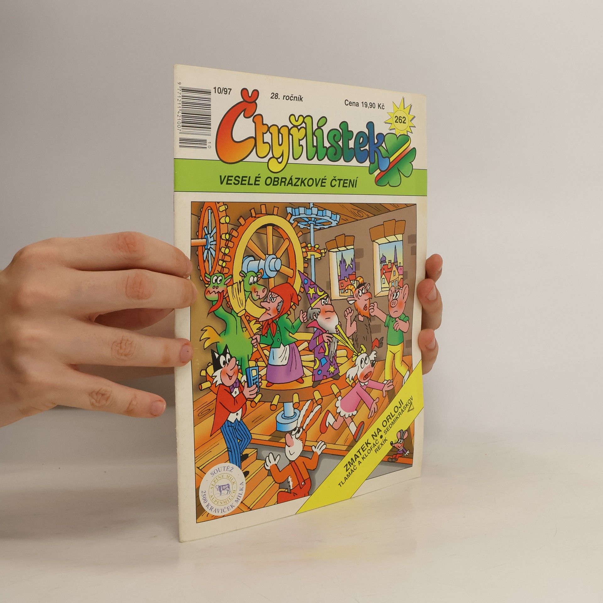 Collectif d'auteurs Čtyřlístek 262. 10/1997. Zmatek na orloji