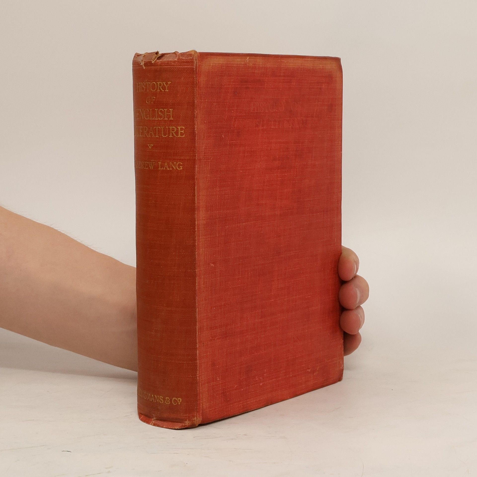 Andrew Lang History of English Literature