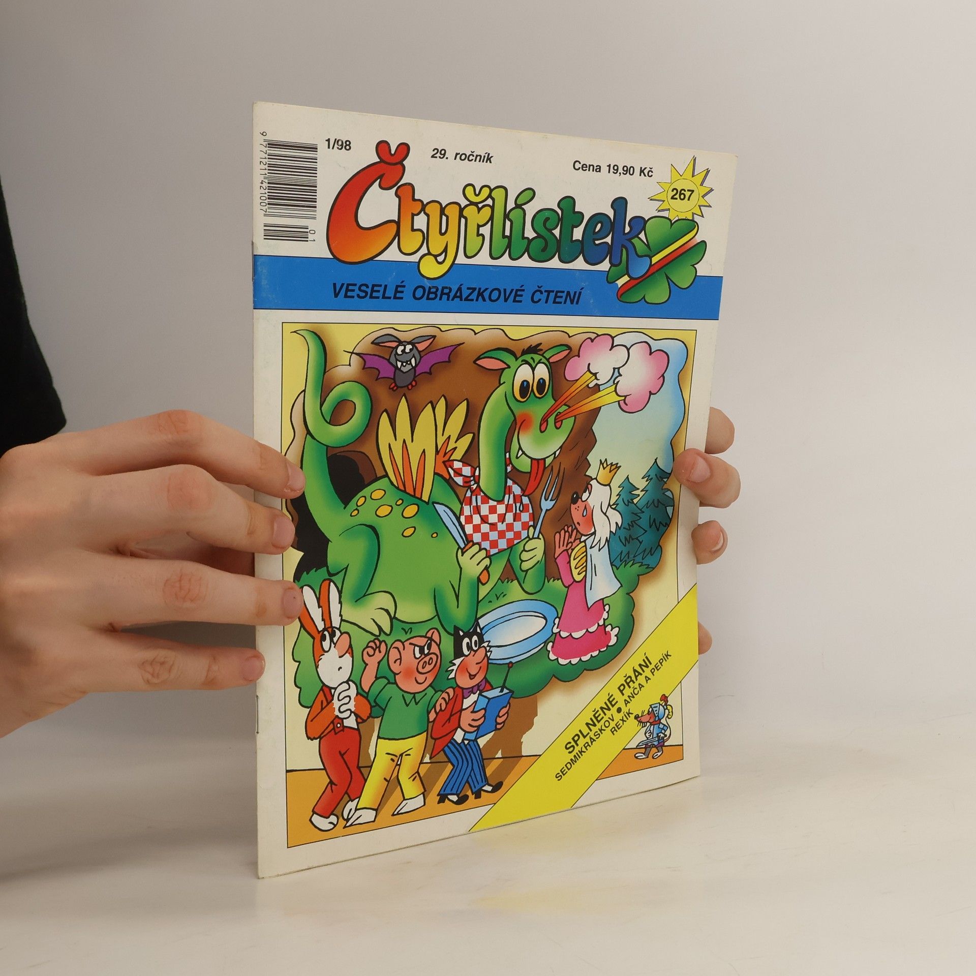 Collectif d'auteurs Čtyřlístek 267. 1/1998. Splněné přání