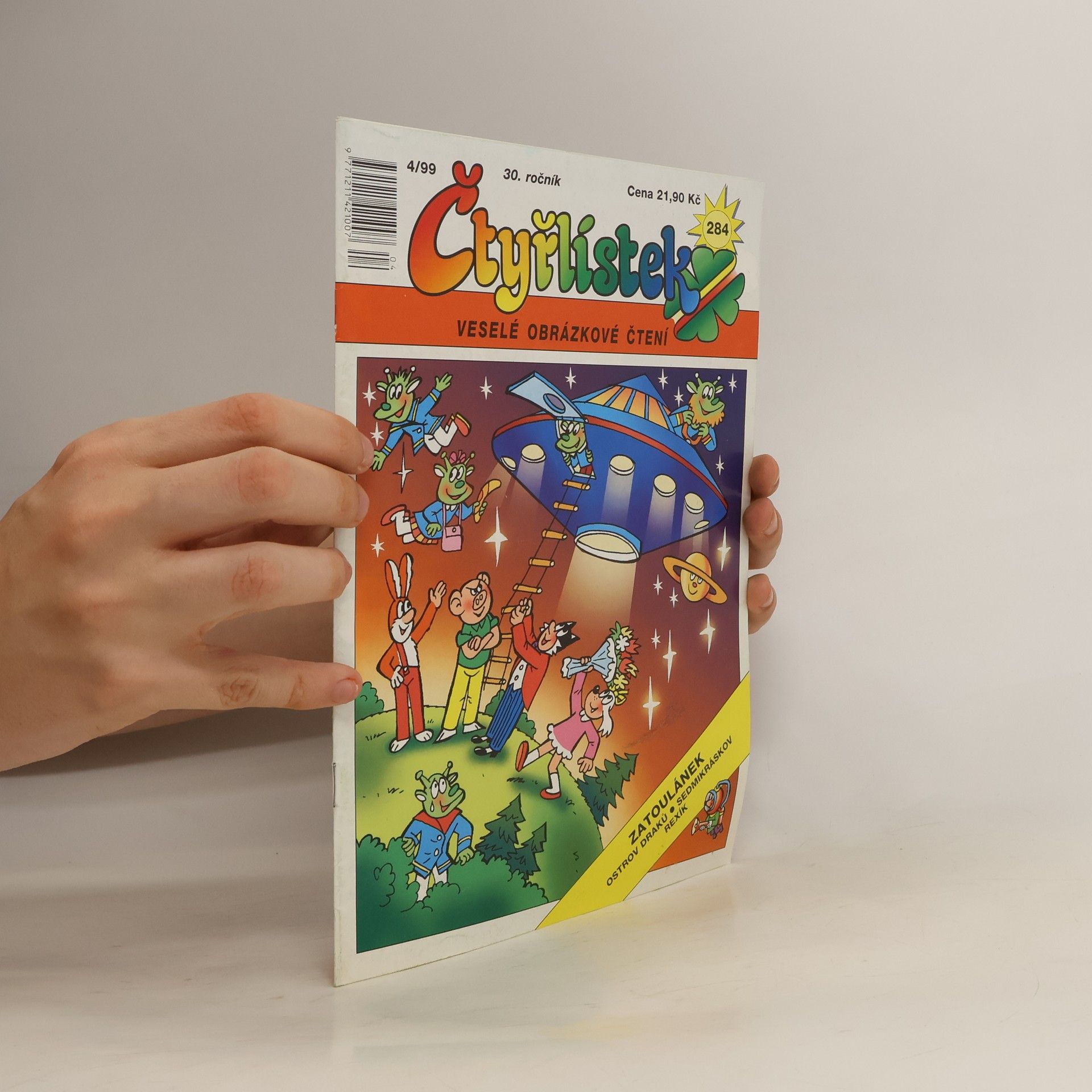 kolektiv Čtyřlístek 4/1999. Číslo 284