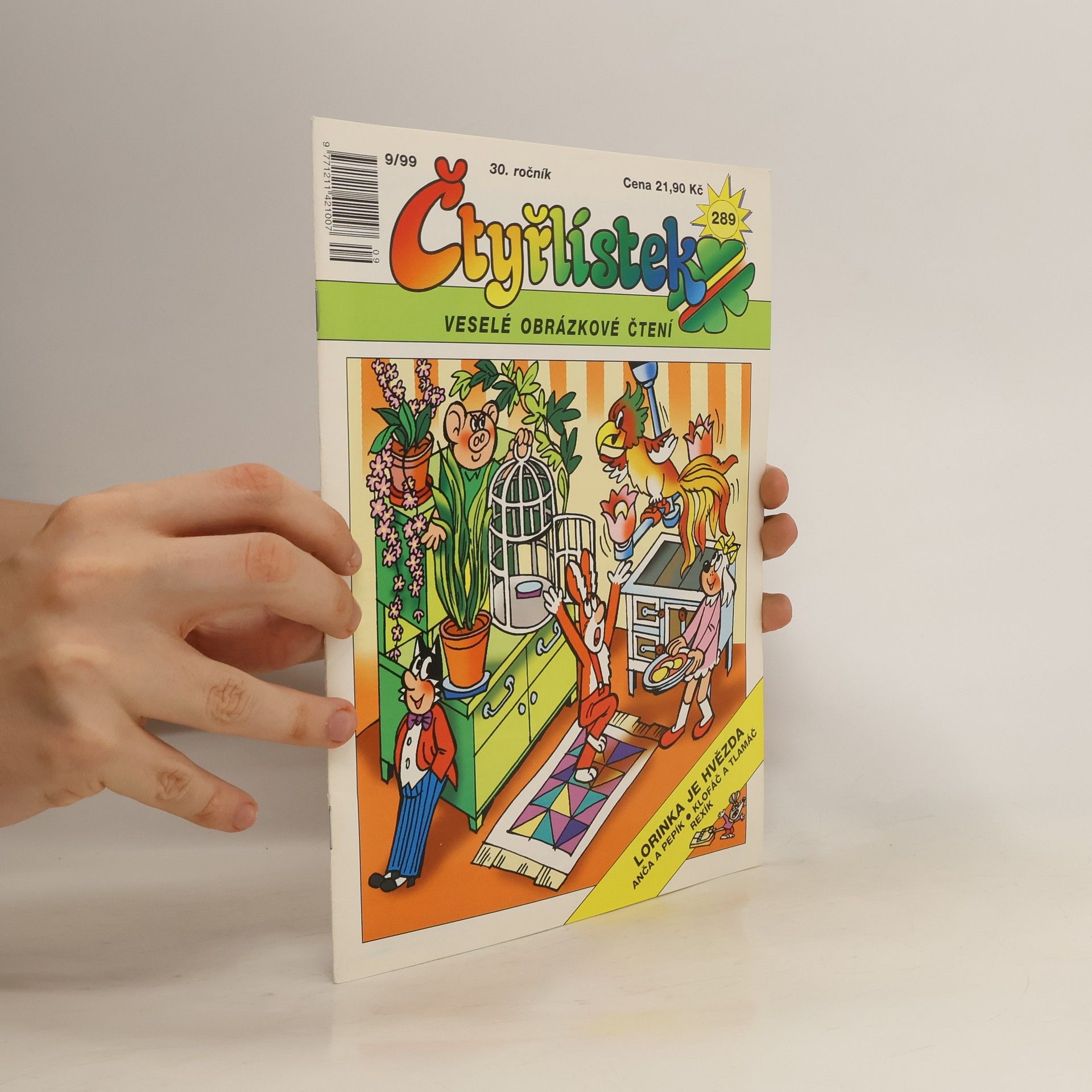 kolektiv Čtyřlístek 289. 9/1999
