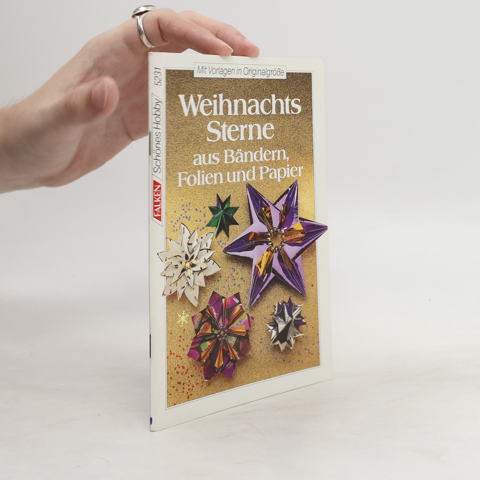 Collectif d'auteurs Weihnachts-Sterne aus Bändern, Folien und Papier