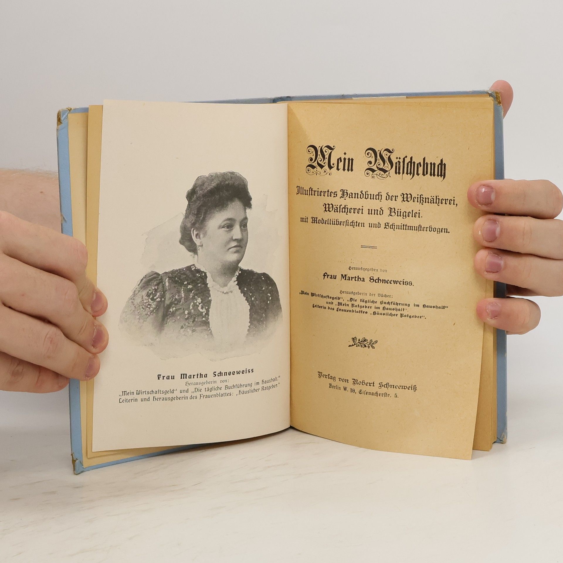 Martha Schnesweiss Mein Wäschebuch