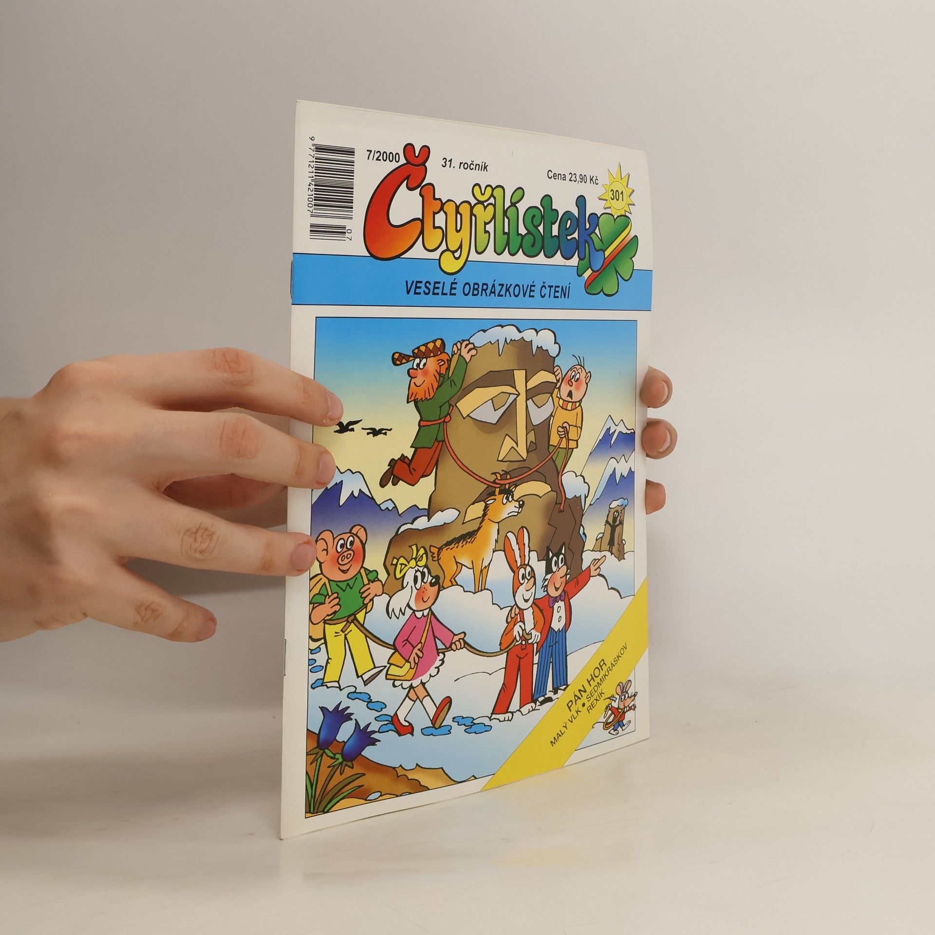 kolektiv Čtyřlístek 301. 7/2000. Pán hor