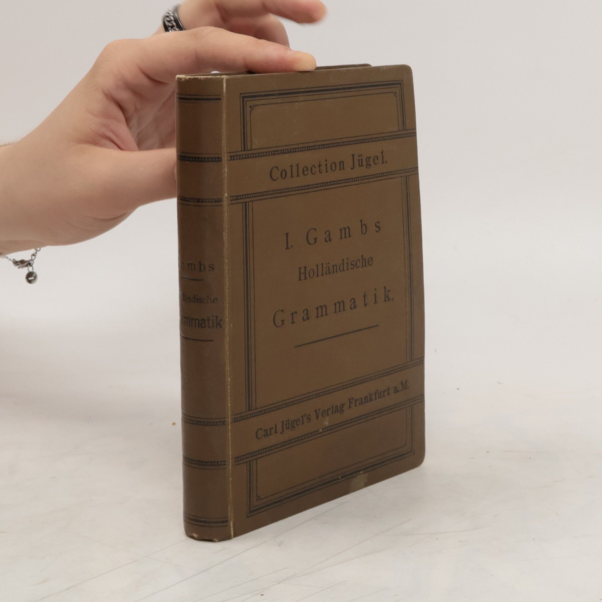 J. Gambs Holländische Grammatik