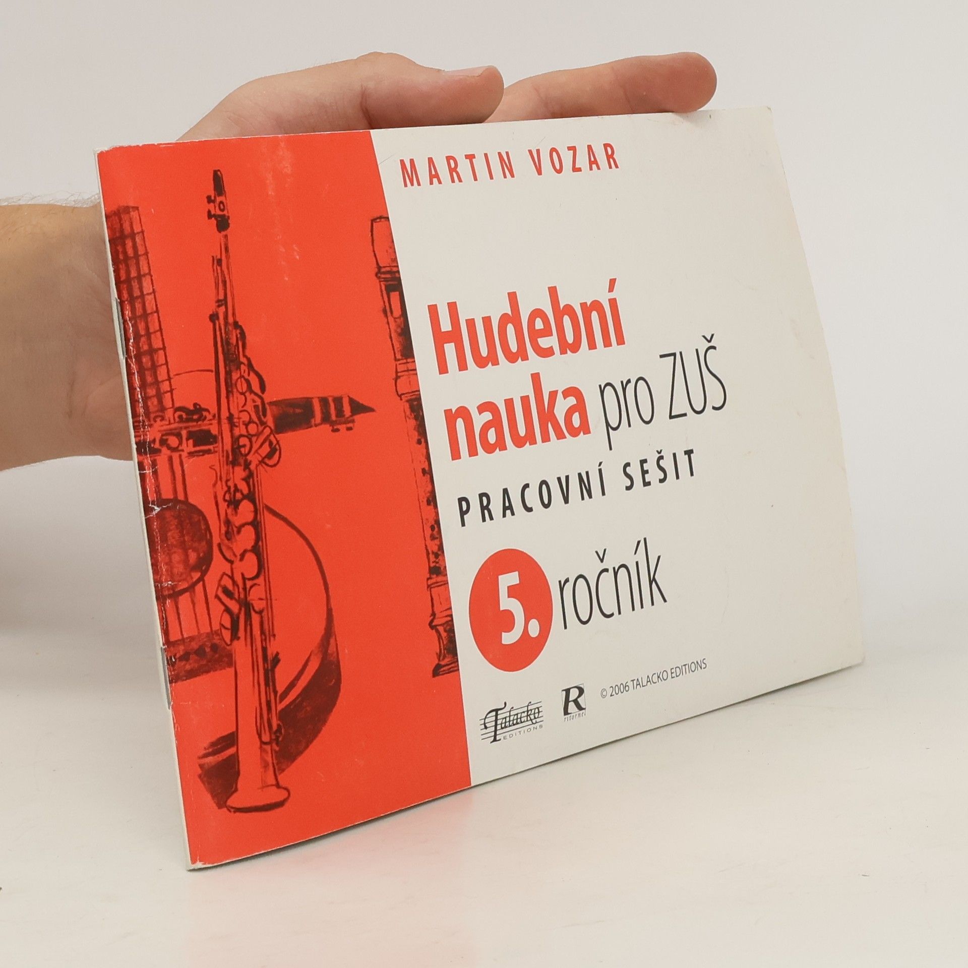 Martin Vozar Hudební nauka pro ZUŠ. Pracovní sešit 5. ročník