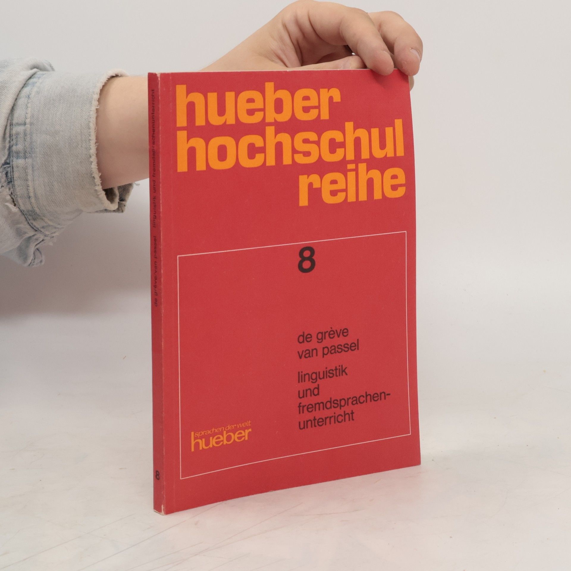 Max Hueber Hueber Hochschulreihe 8