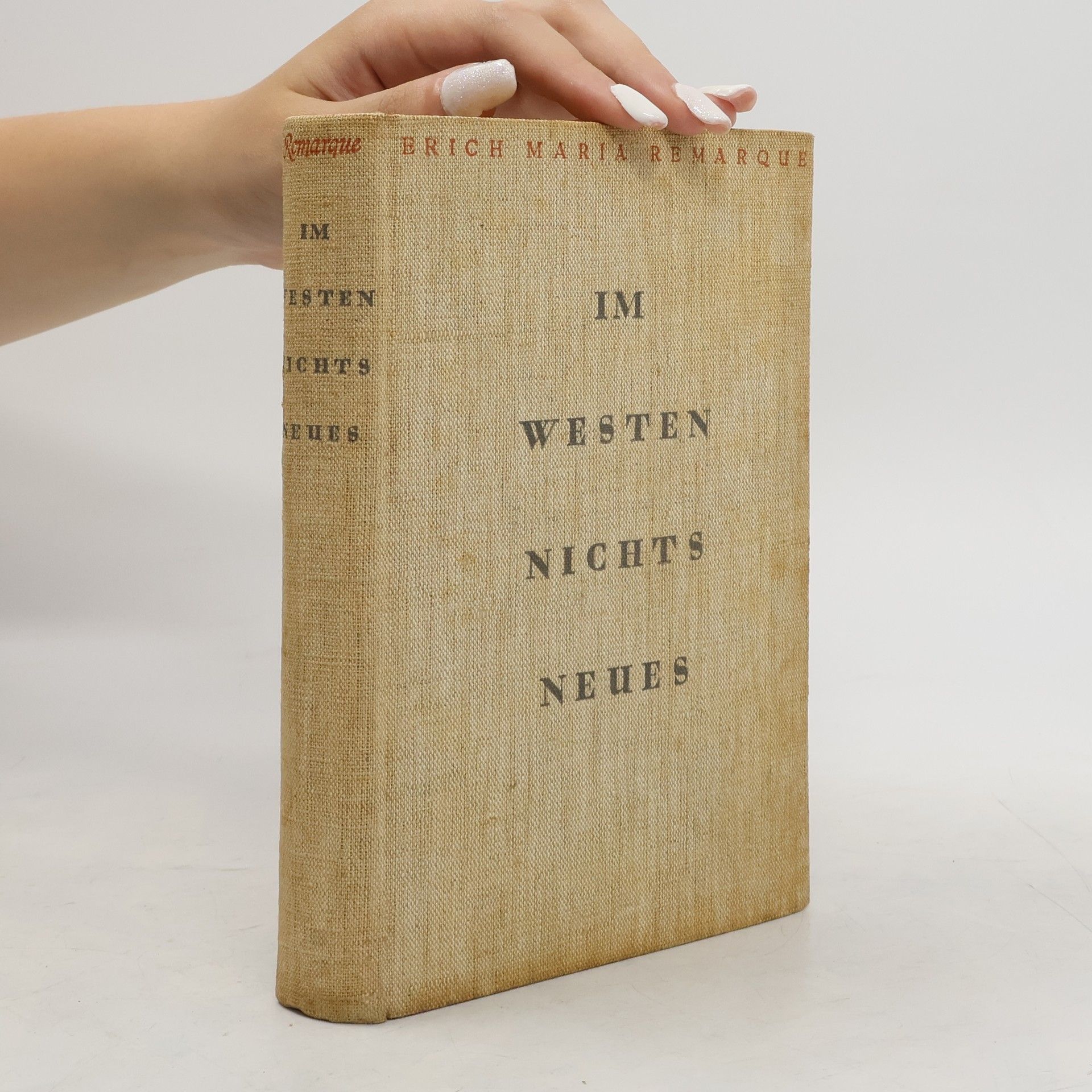 Erich Maria Remarque Im Western nichts neues
