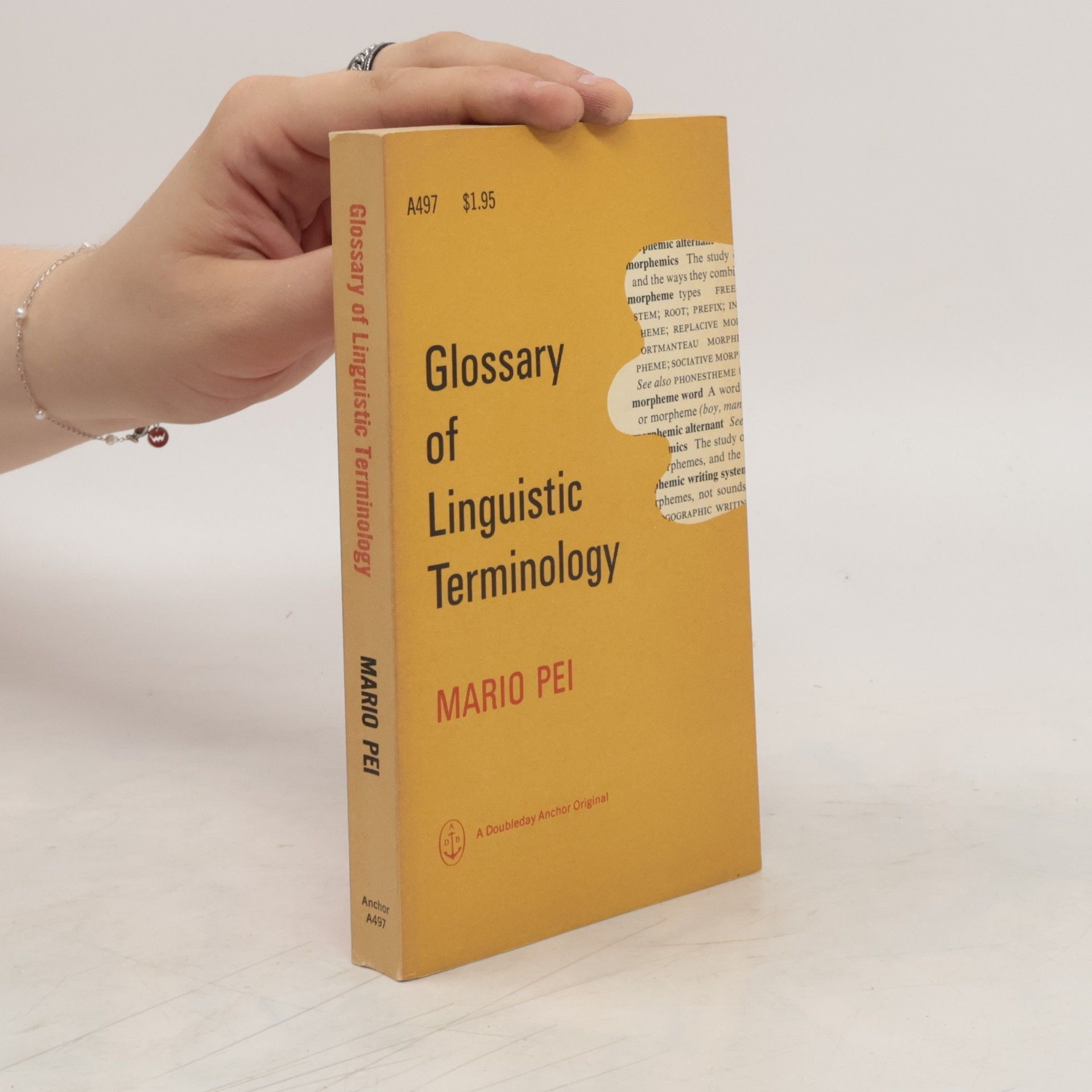 Mario Pei Glossary of Linguistic Terminology