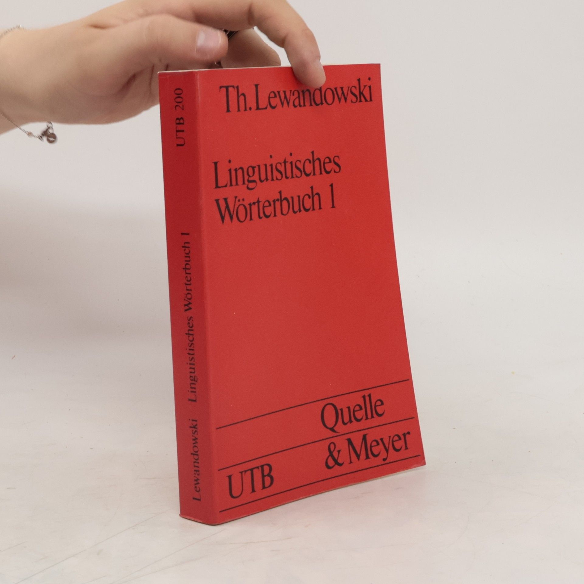 Theodor Lewandowski Linguistisches Wörterbuch (1. díl)