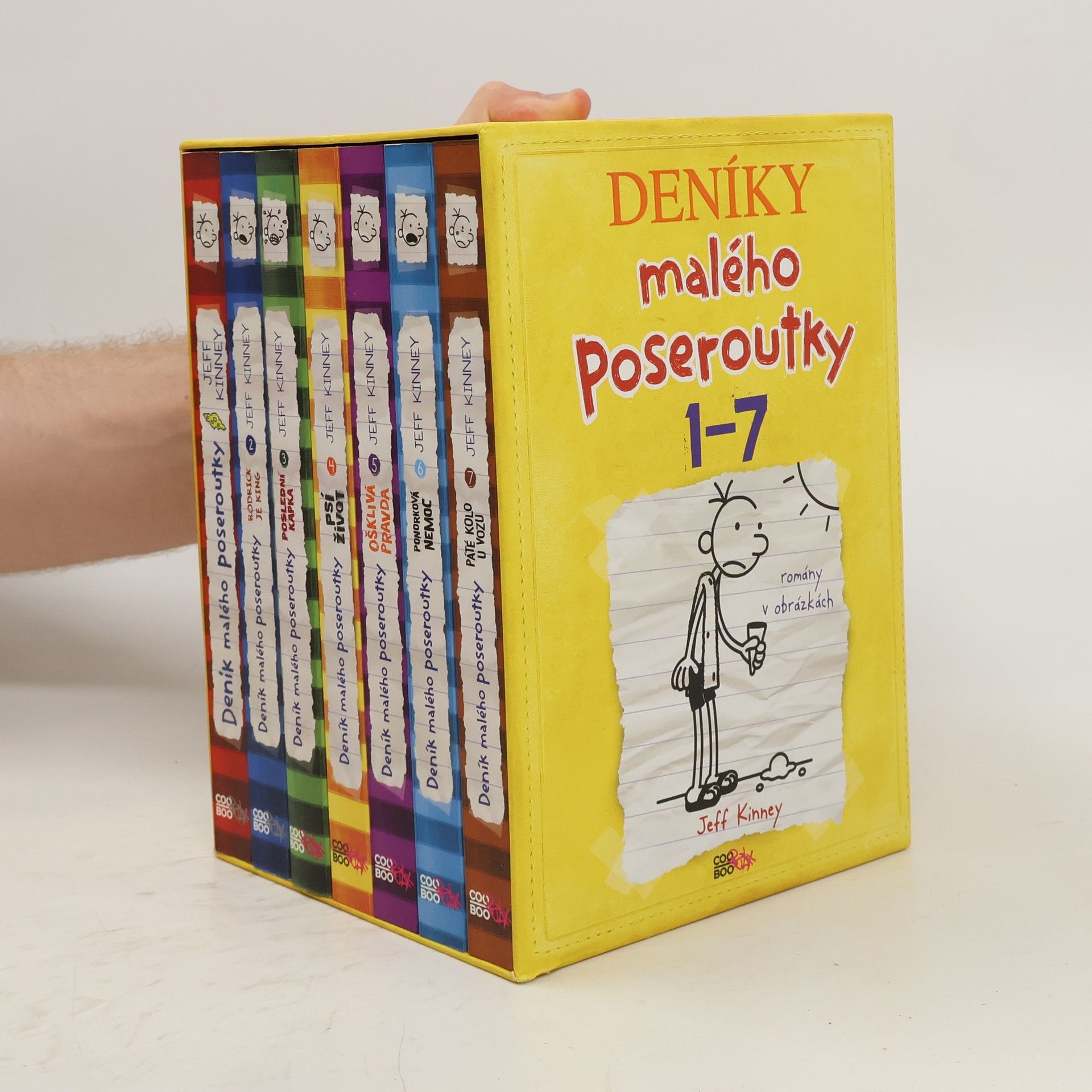 Veronika Volhejnová Deník malého poseroutky 1-7 (box)