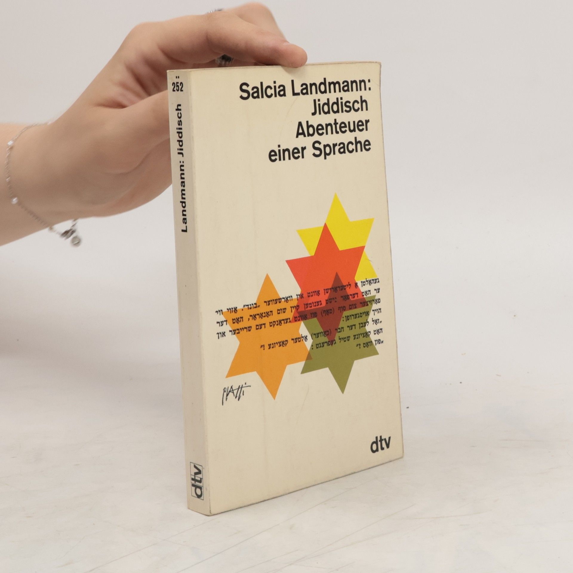 Salcia Landmann Jiddisch Abenteuer einer Sprache