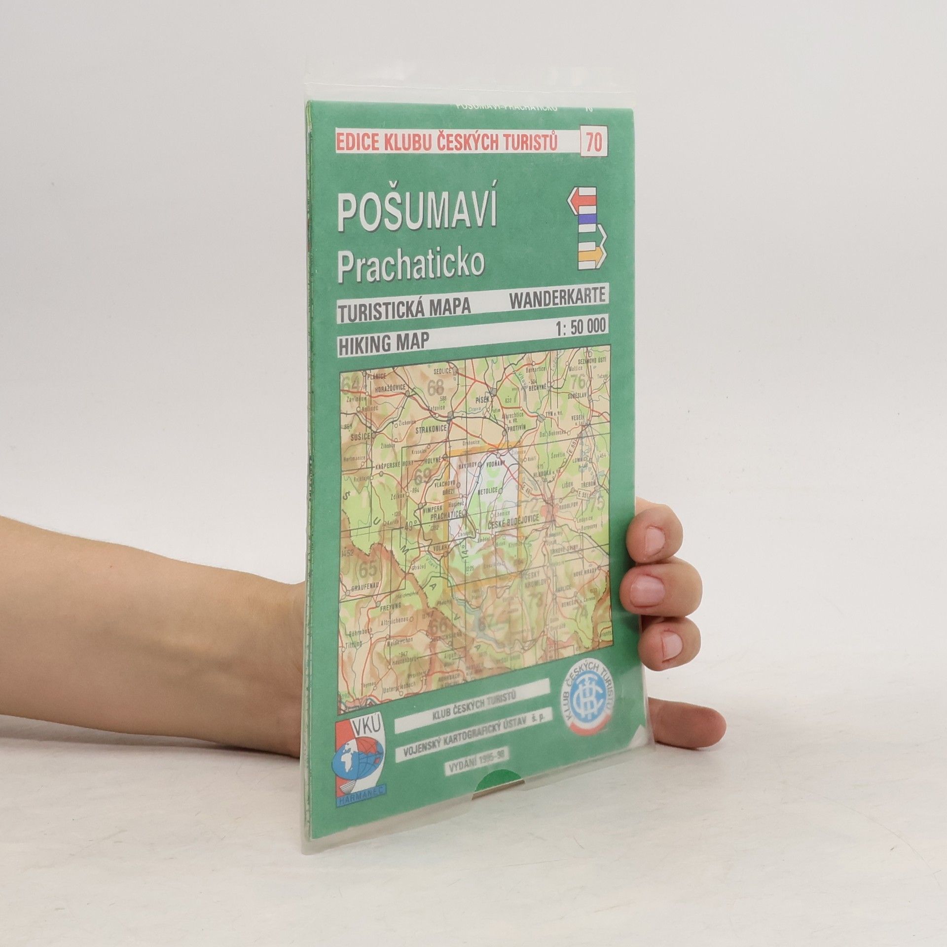 Collective Pošumaví. Prachaticko. Turistická mapa