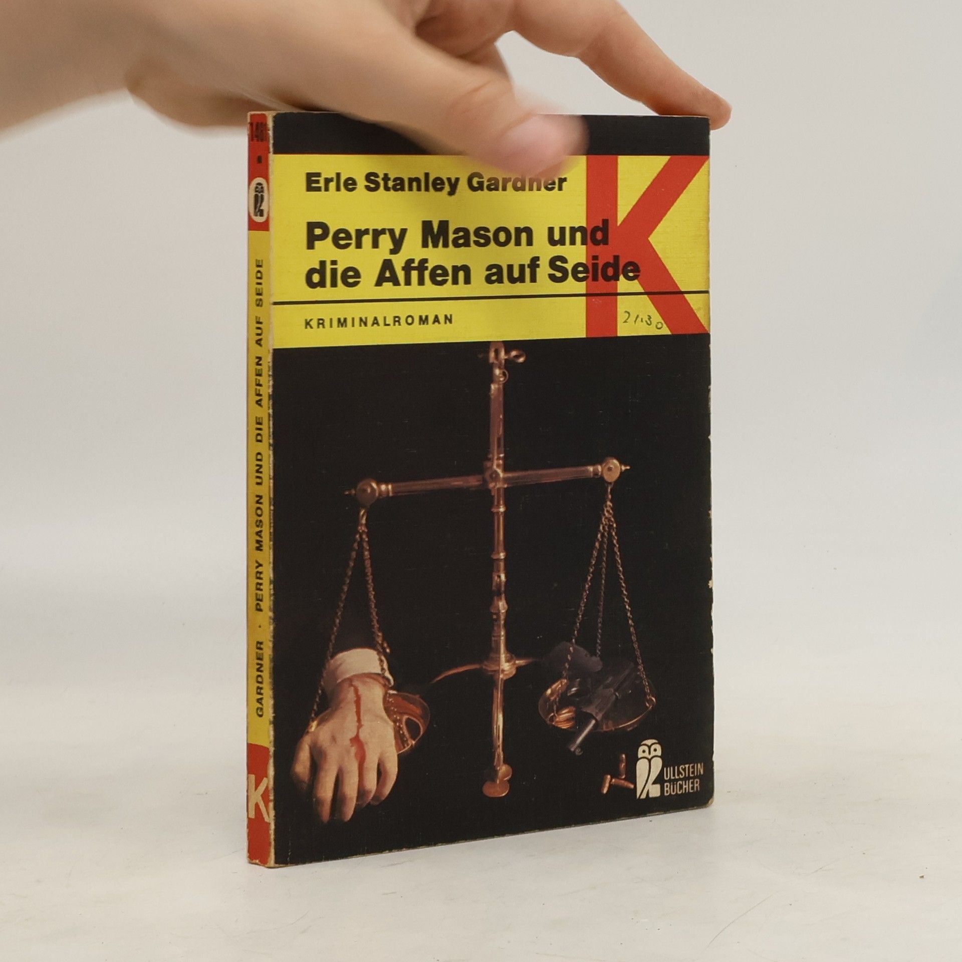 Erle Stanley Gardner Perry Mason und die Affen auf Seide