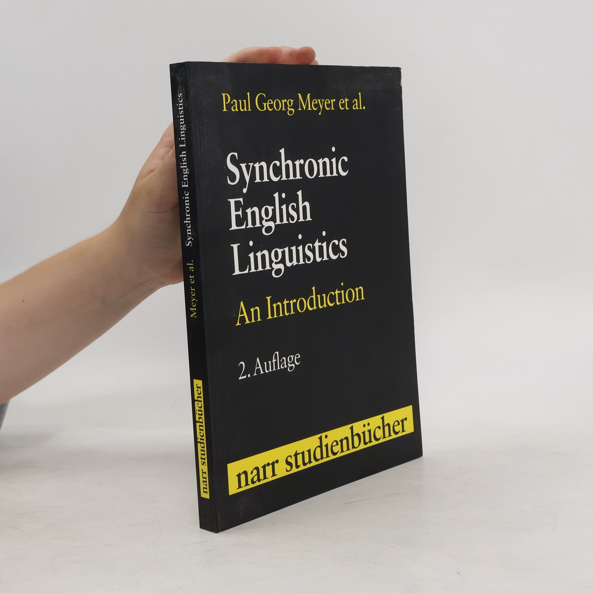Paul Georg Meyer Synchronic English linguistics