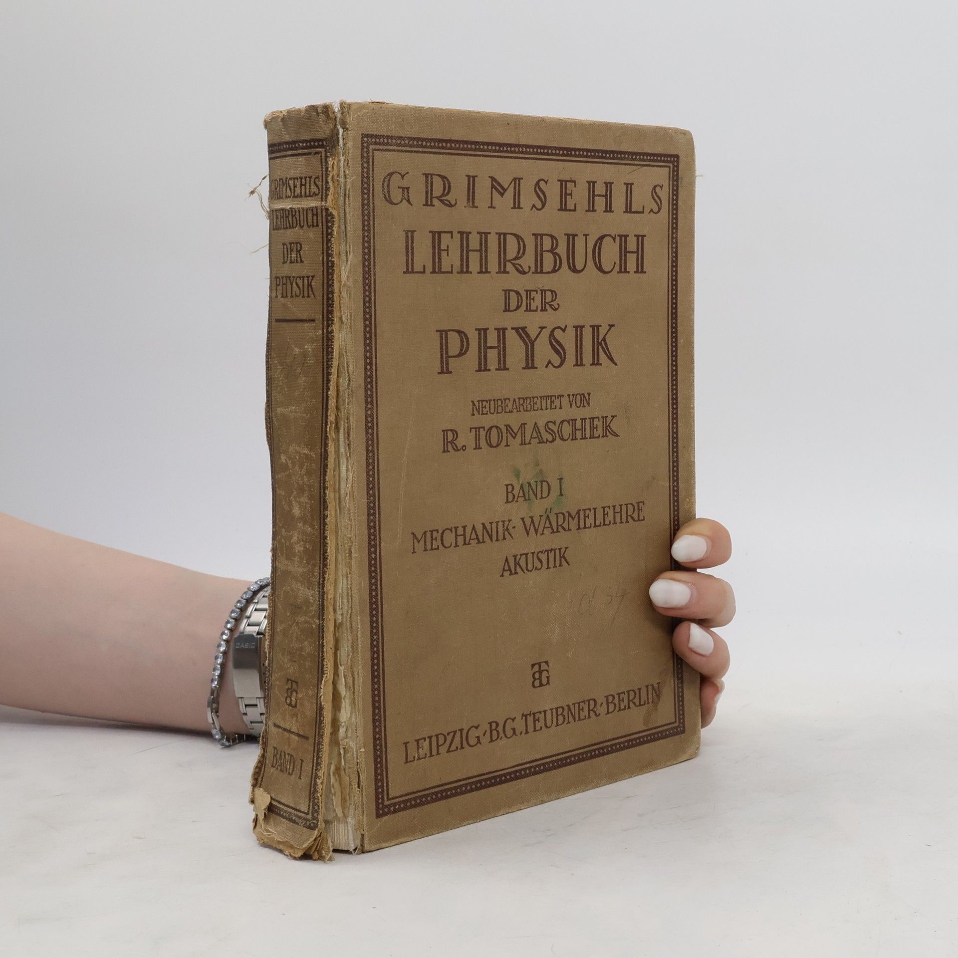 Rudolf Tomaschek Grimsehls Lehrbuch der Physik