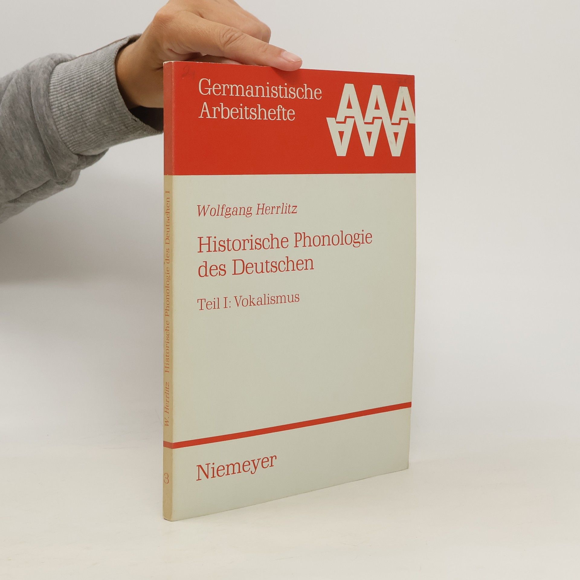 Wolfgang Herrlitz Historische Phonologie des Deutschen