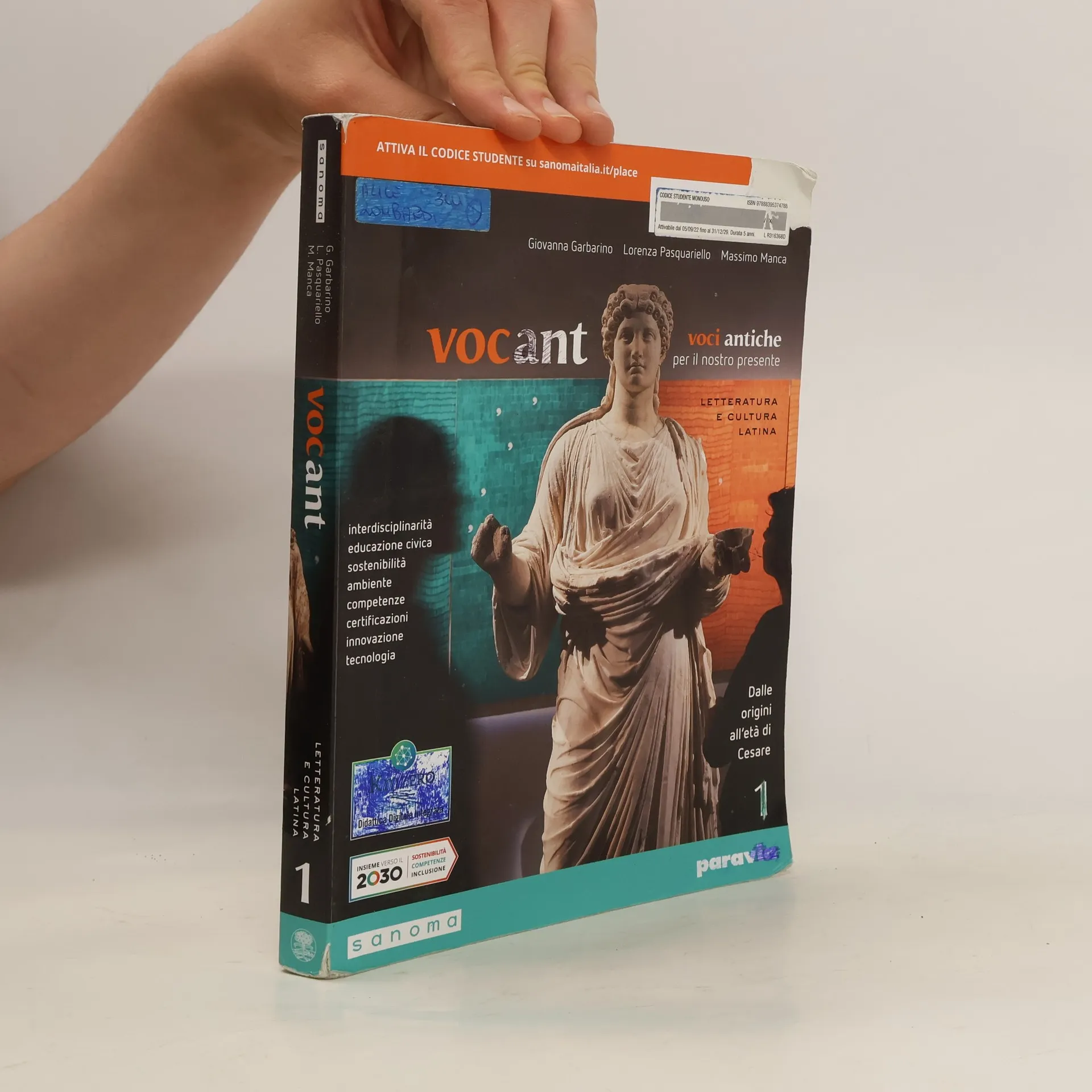 Vocant. Voci antiche per il nostro presente | Giovanna Garbarino | Italienisch | Book