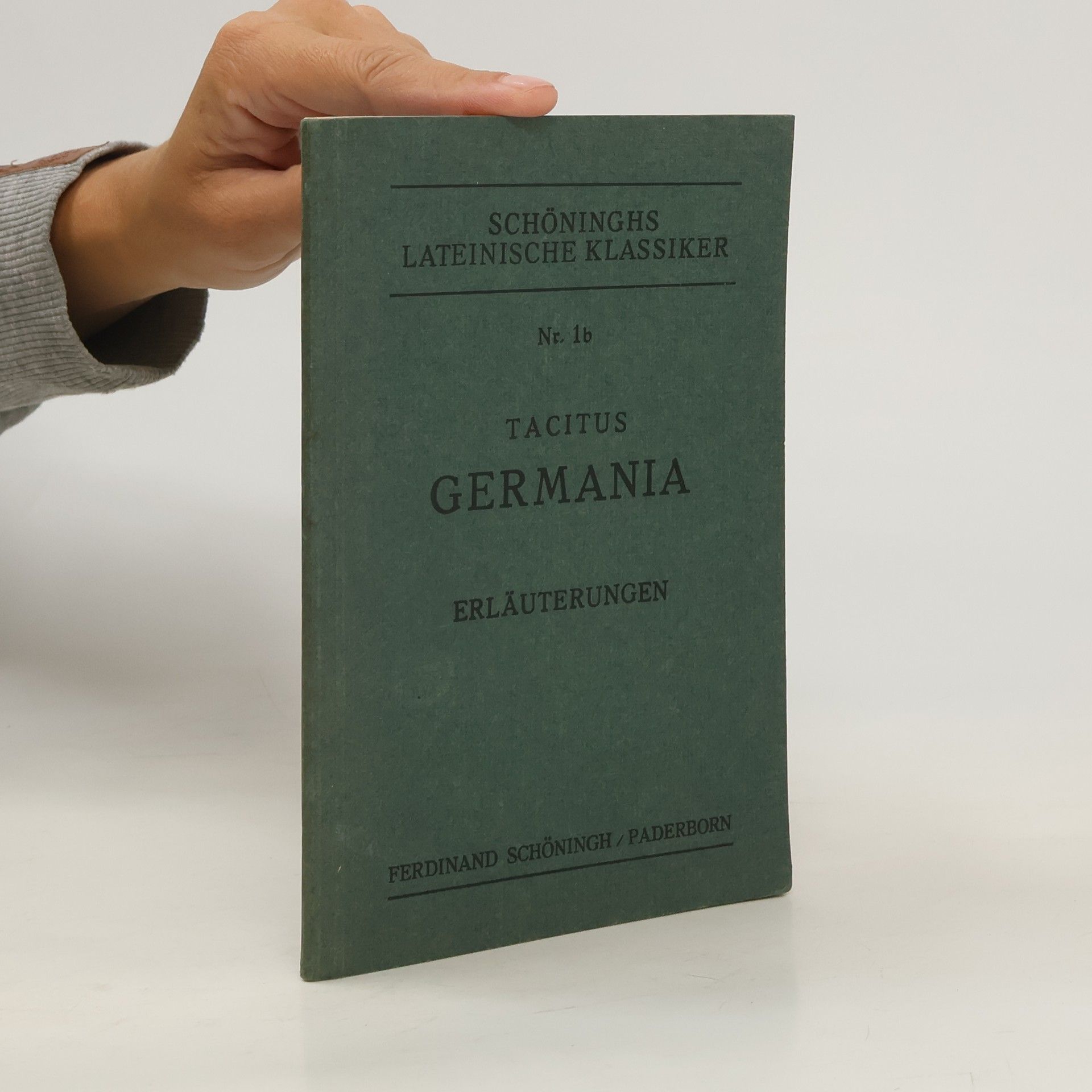 Hans Flück Tacitus Germania