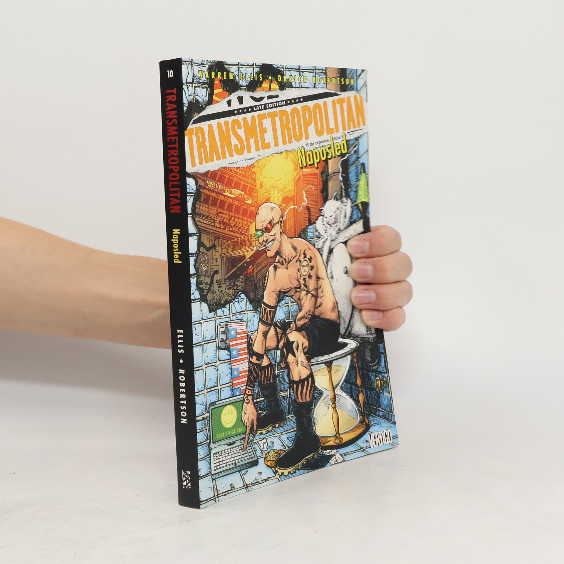 Warren Ellis Transmetropolitan #10 - Naposled