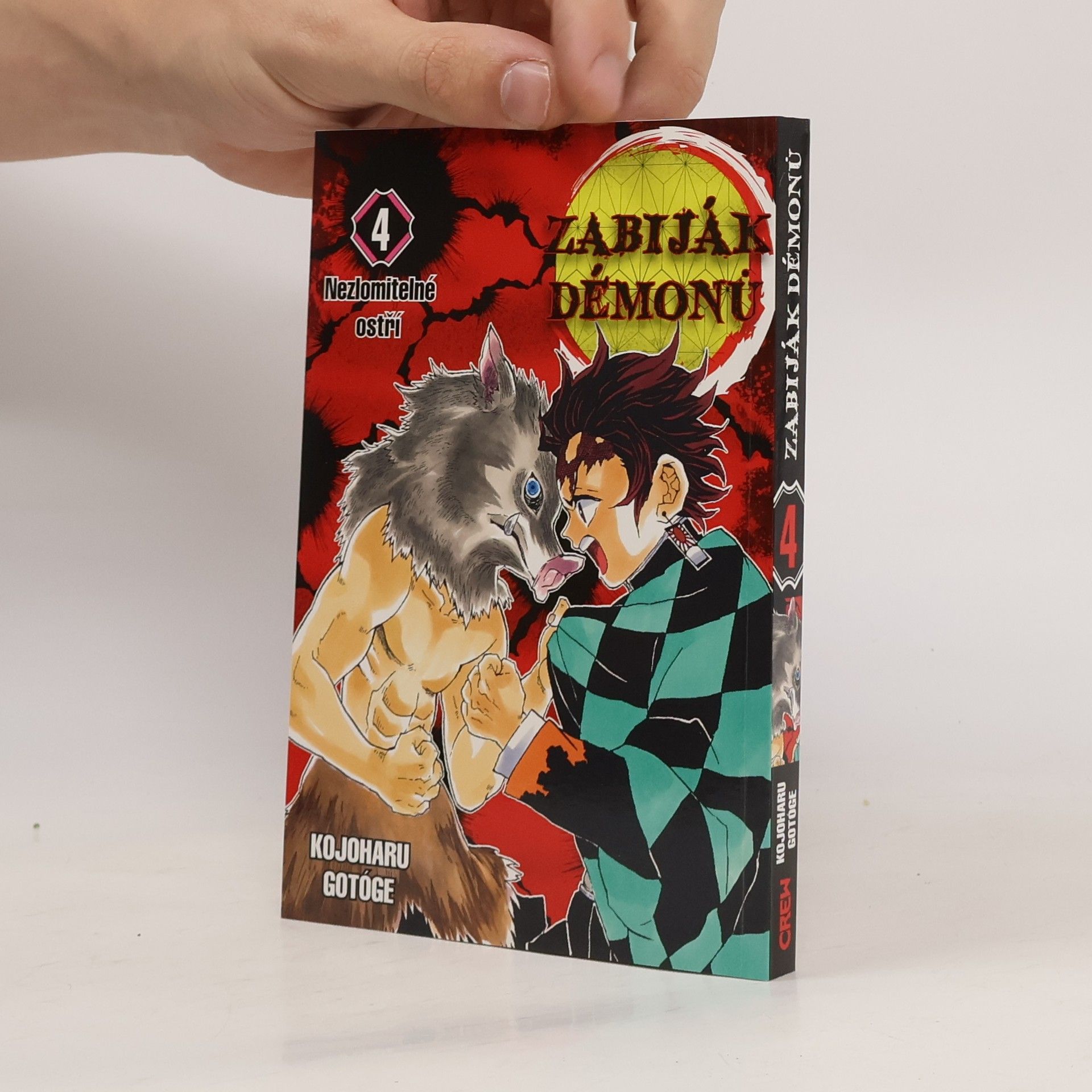 Koyoharu Gotoge Zabiják démonů 4. Nezlomitelné ostří