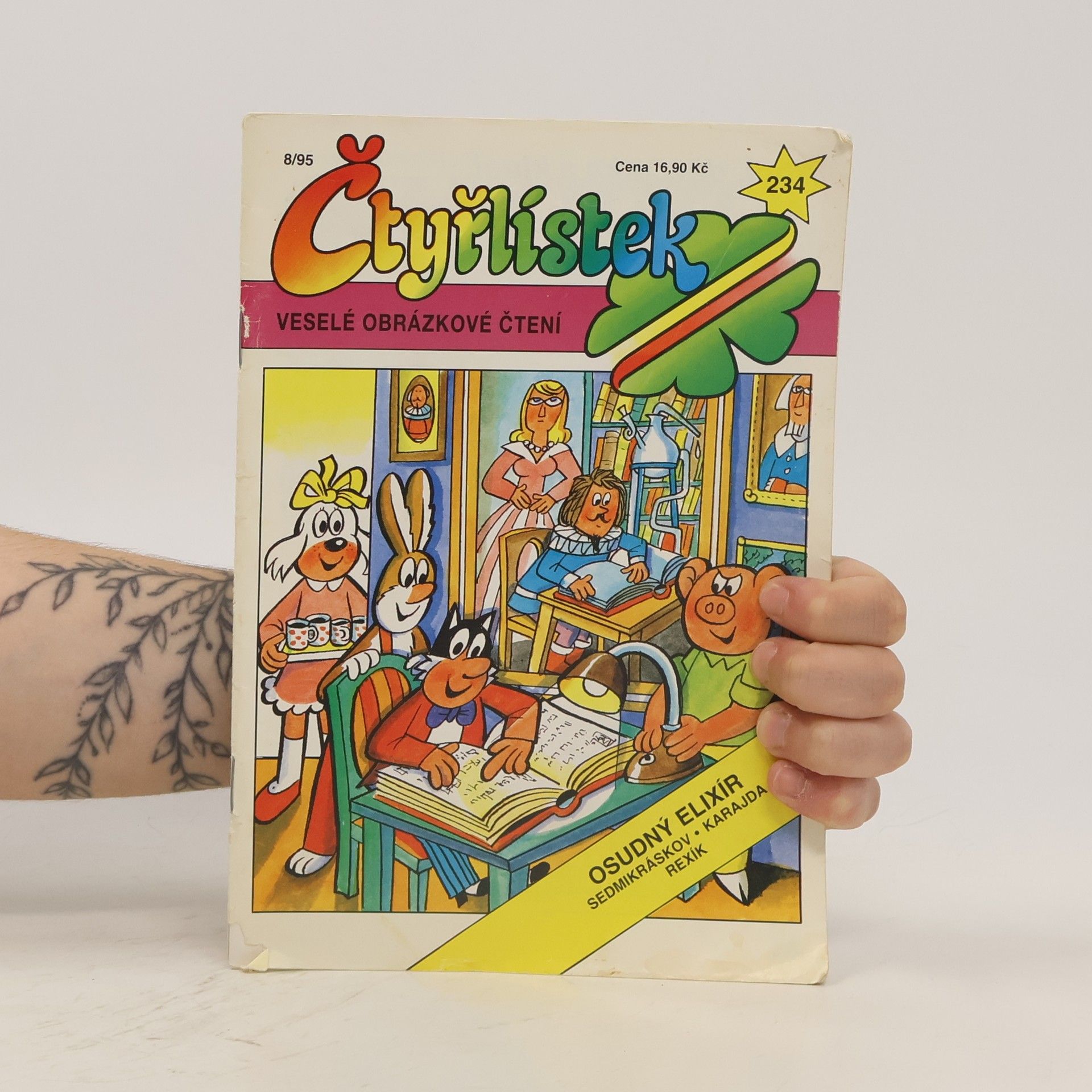 Collectif d'auteurs Čtyřlístek 234. 8/1995. Osudný elixír