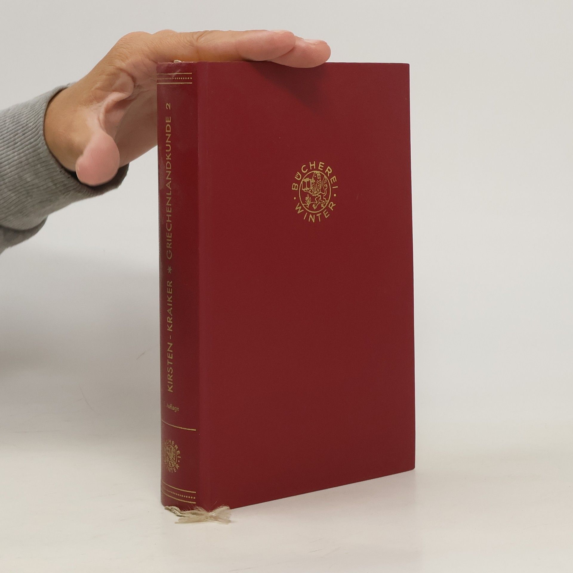 Ernst Kirsten Griechenlandkunde 2