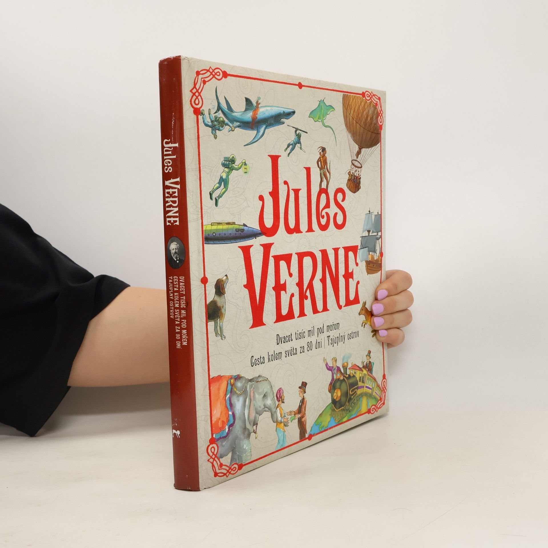 Jules Verne Dvacet tisíc mil pod mořem. Cesta kolem světa za 80 dní. Tajuplný ostrov