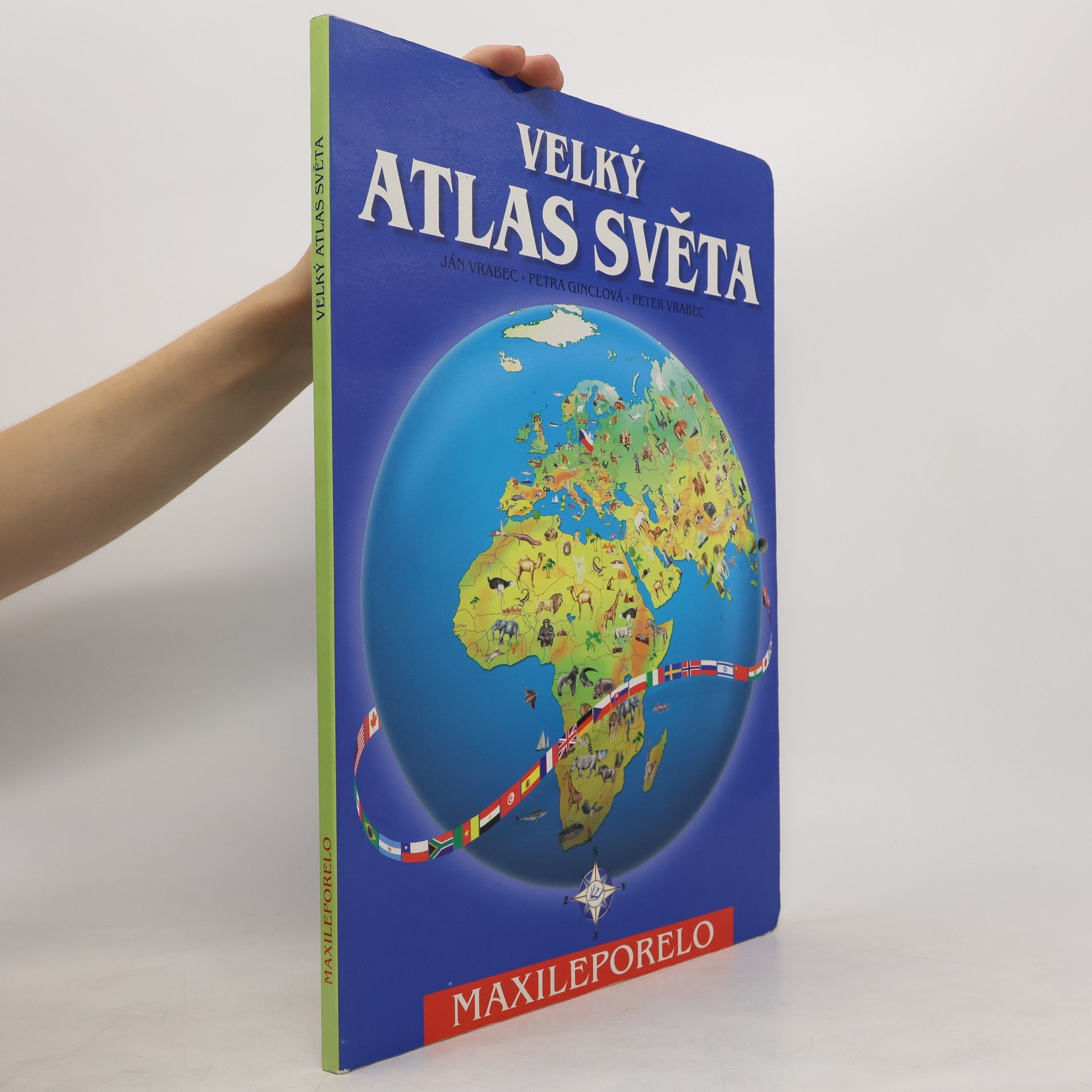 Ján Vrabec Velký atlas světa