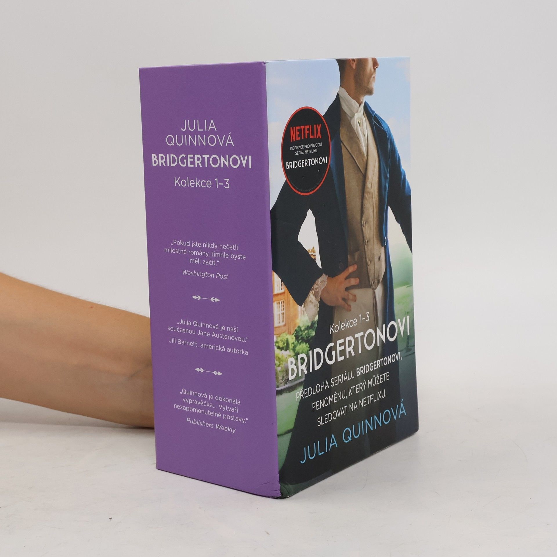 Julie Quinnová Bridgertonovi 1-3 (3 svazky, box)