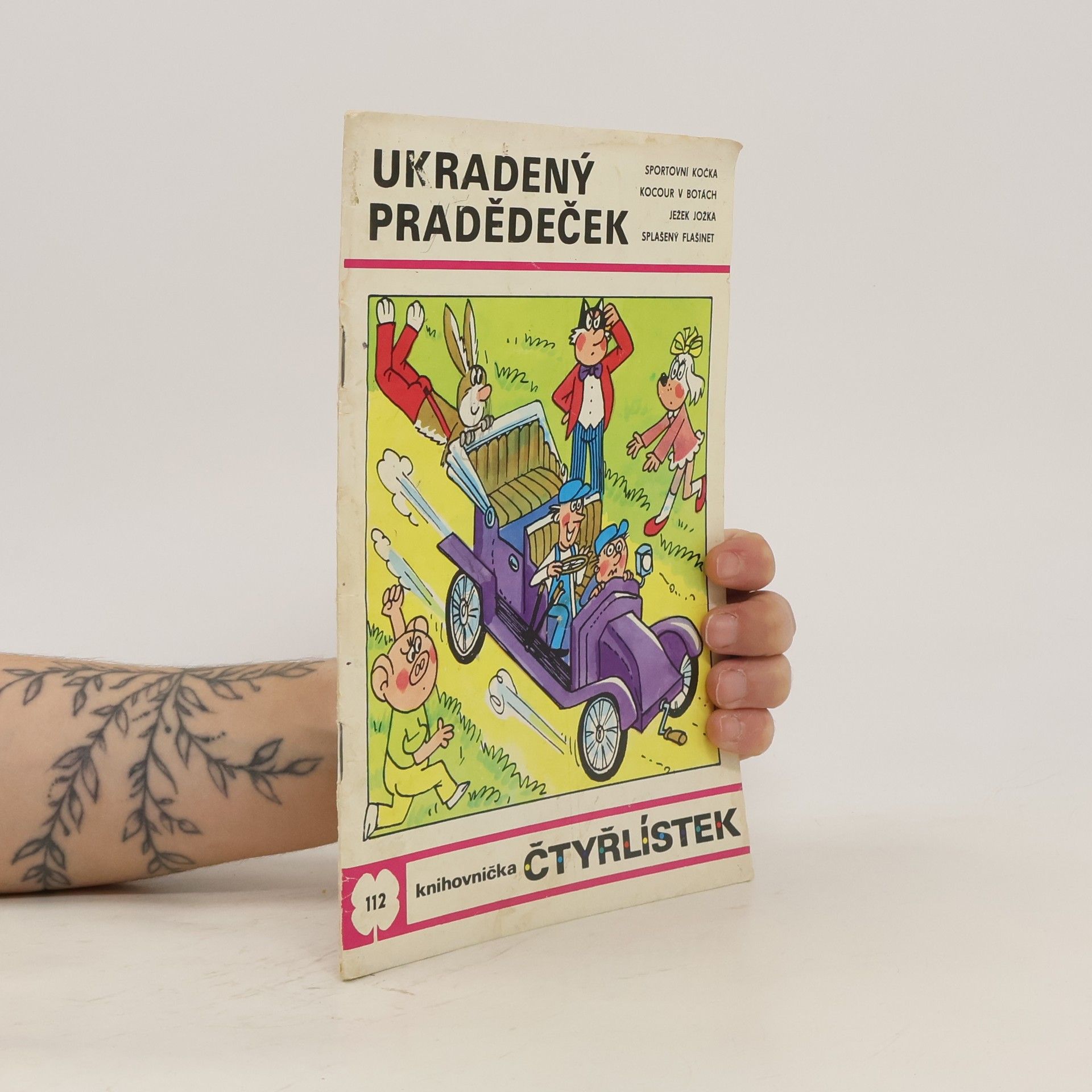 Jaroslav Němeček Čtyřlístek 112. Ukradený pradědeček