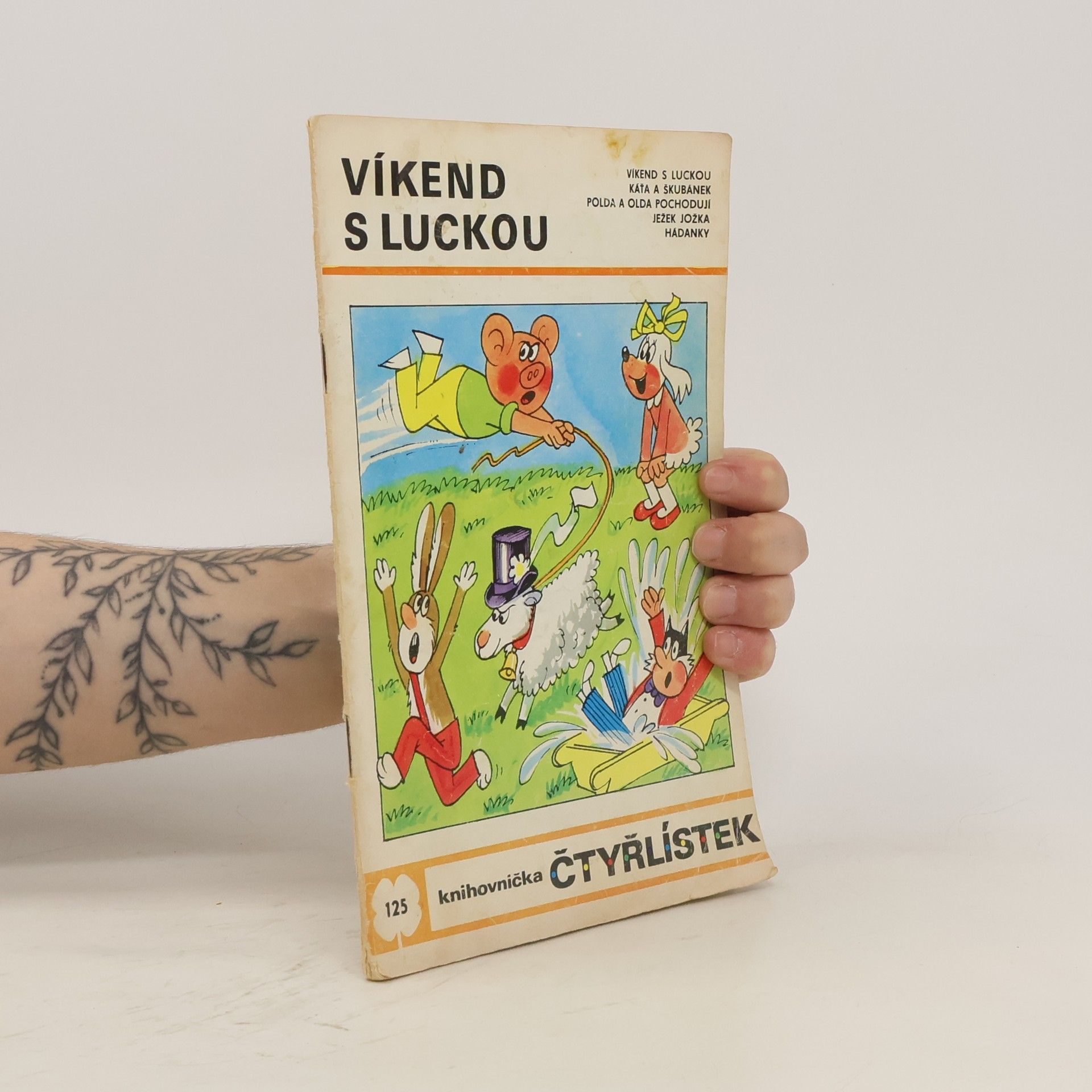 Čtyřlístek 125. Víkend s Luckou