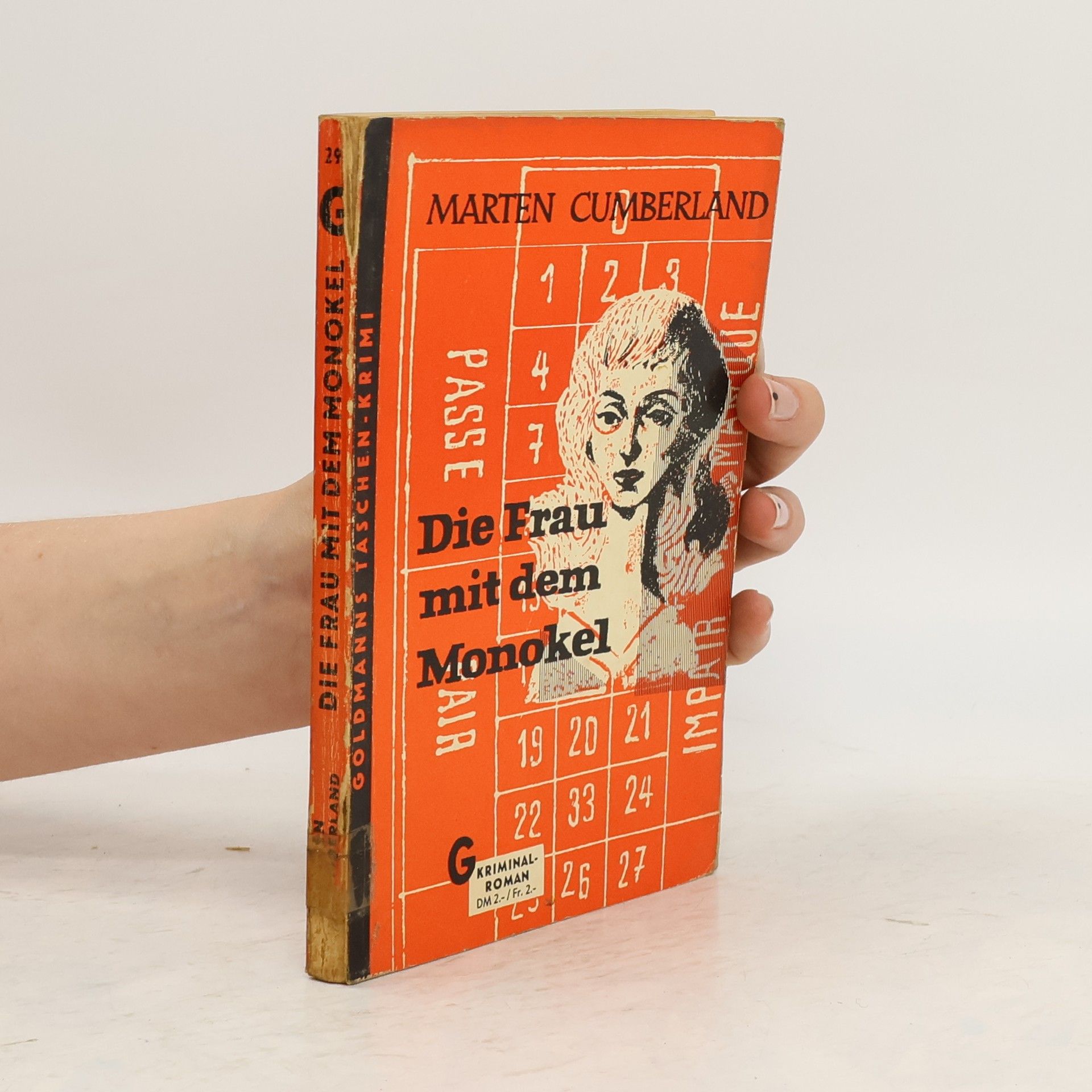 Marten Cumberland Die Frau mit dem Monokel