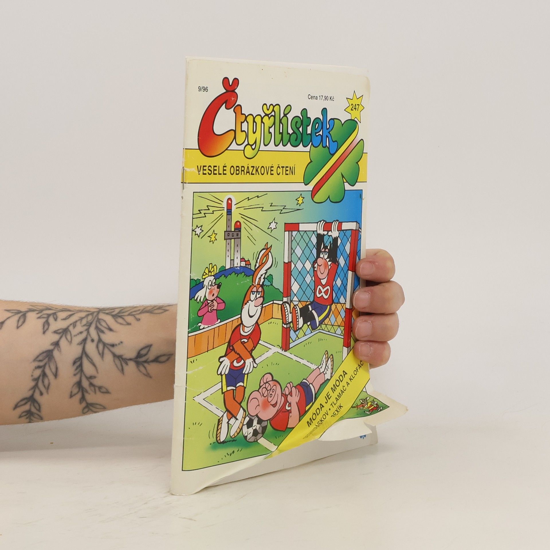 Collectif d'auteurs Čtyřlístek 247. 9/1996