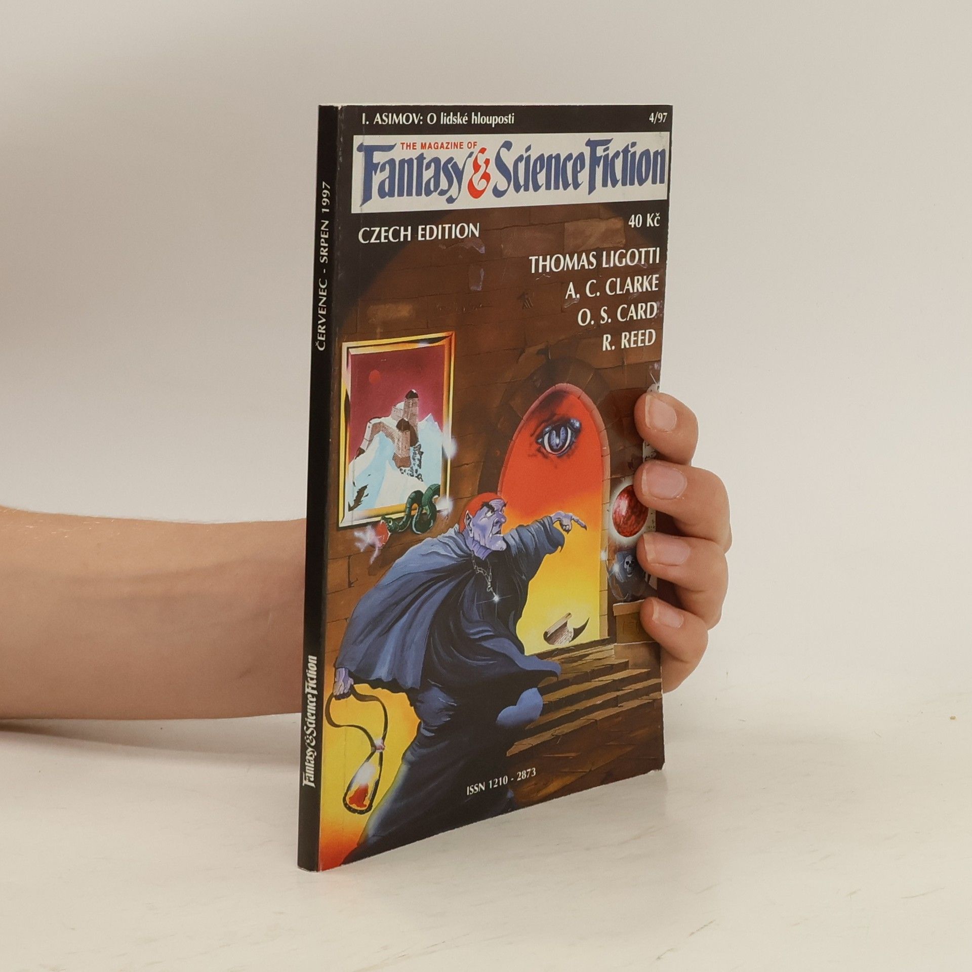Isaac Asimov The Magazine of Fantasy & Science Fiction 4/97. Červenec - srpen