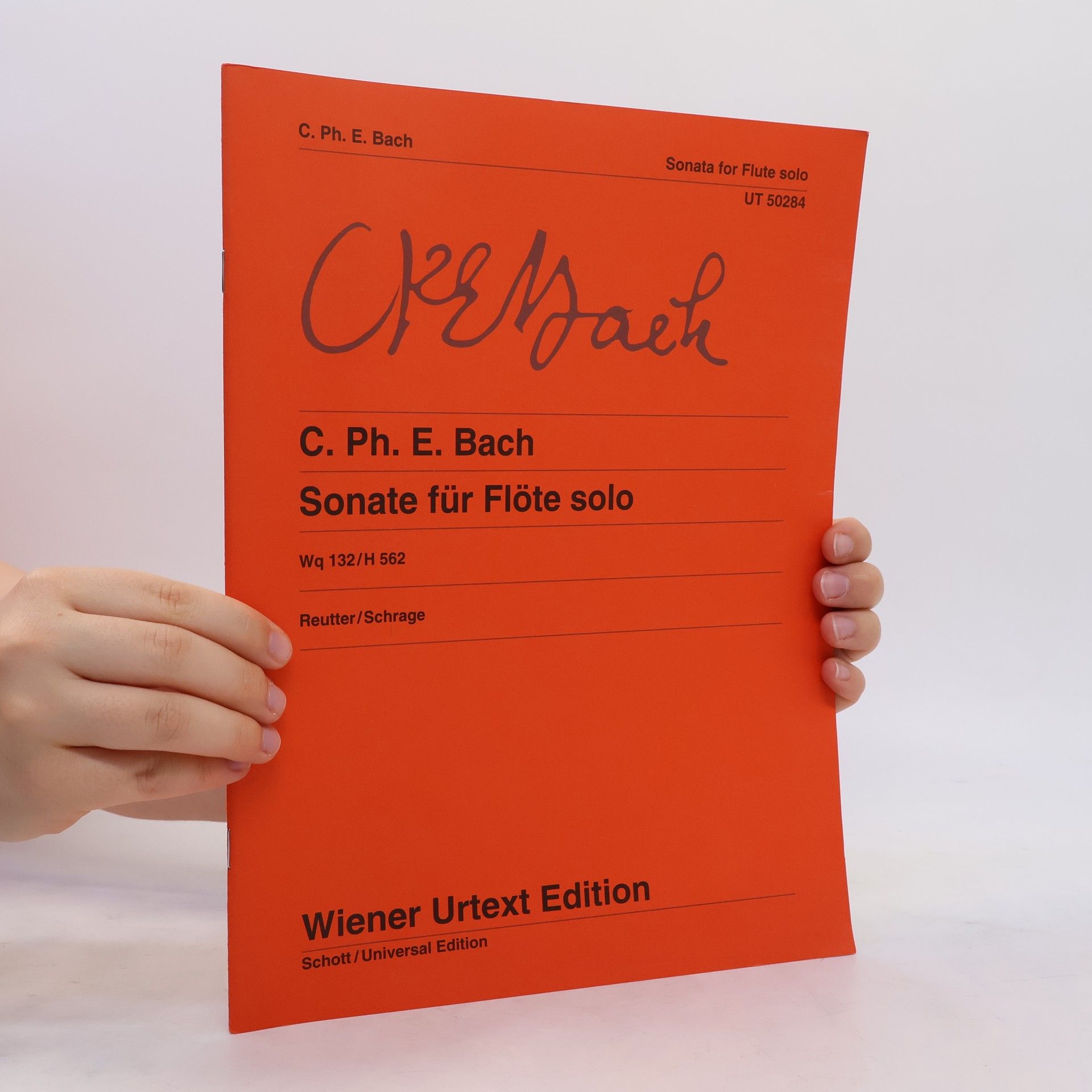 Carl Philipp Emanuel Bach Sonate für Flöte solo