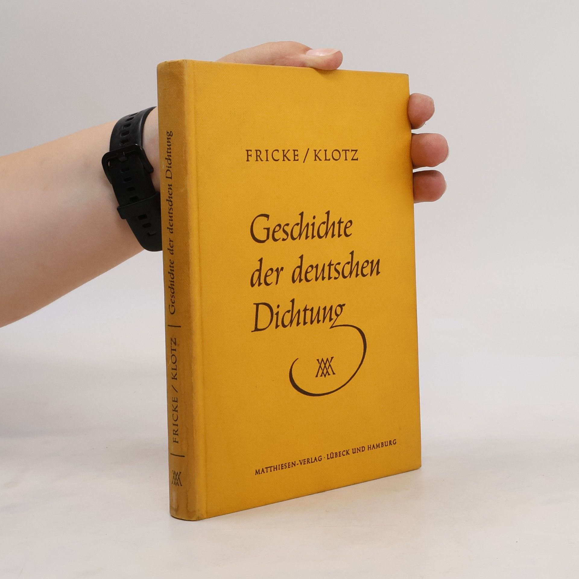 Various authors Geschichte der deutschen Dichtung