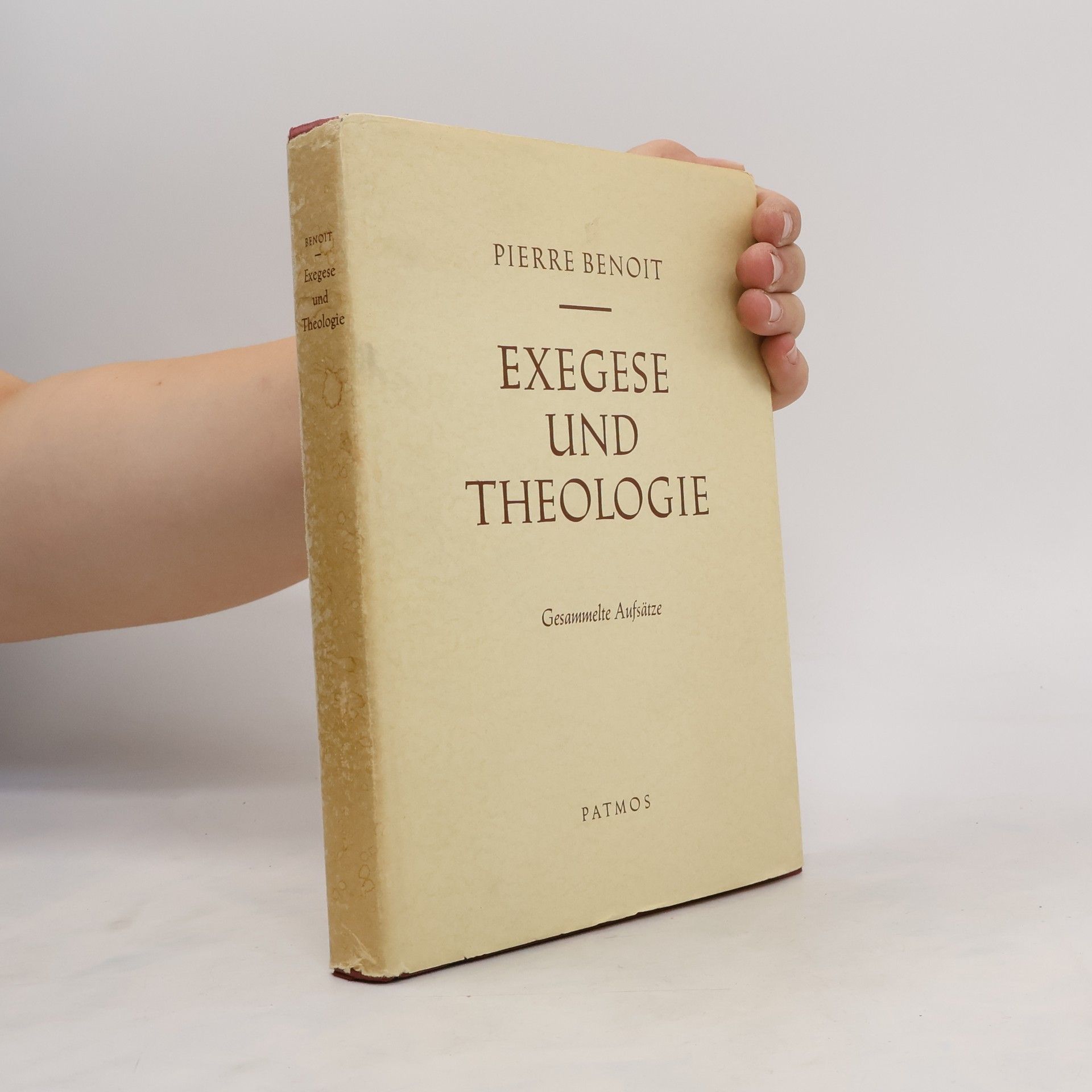 Pierre Benoit Exegese und Theologie